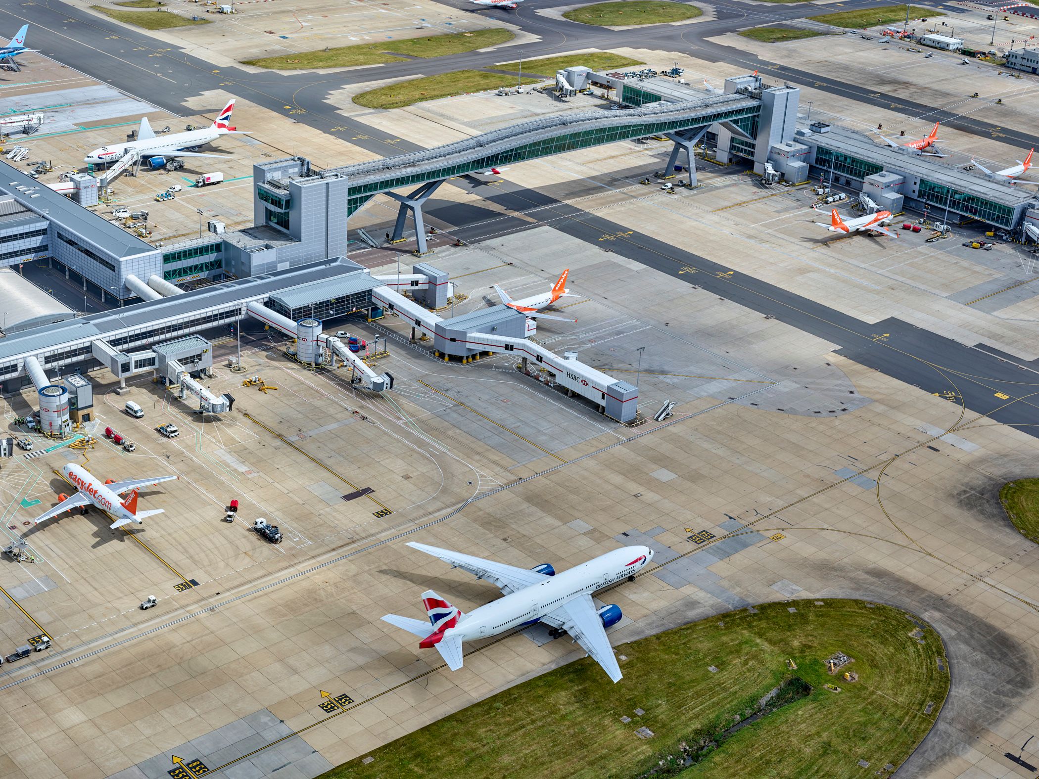 London Gatwick Airport Airfield