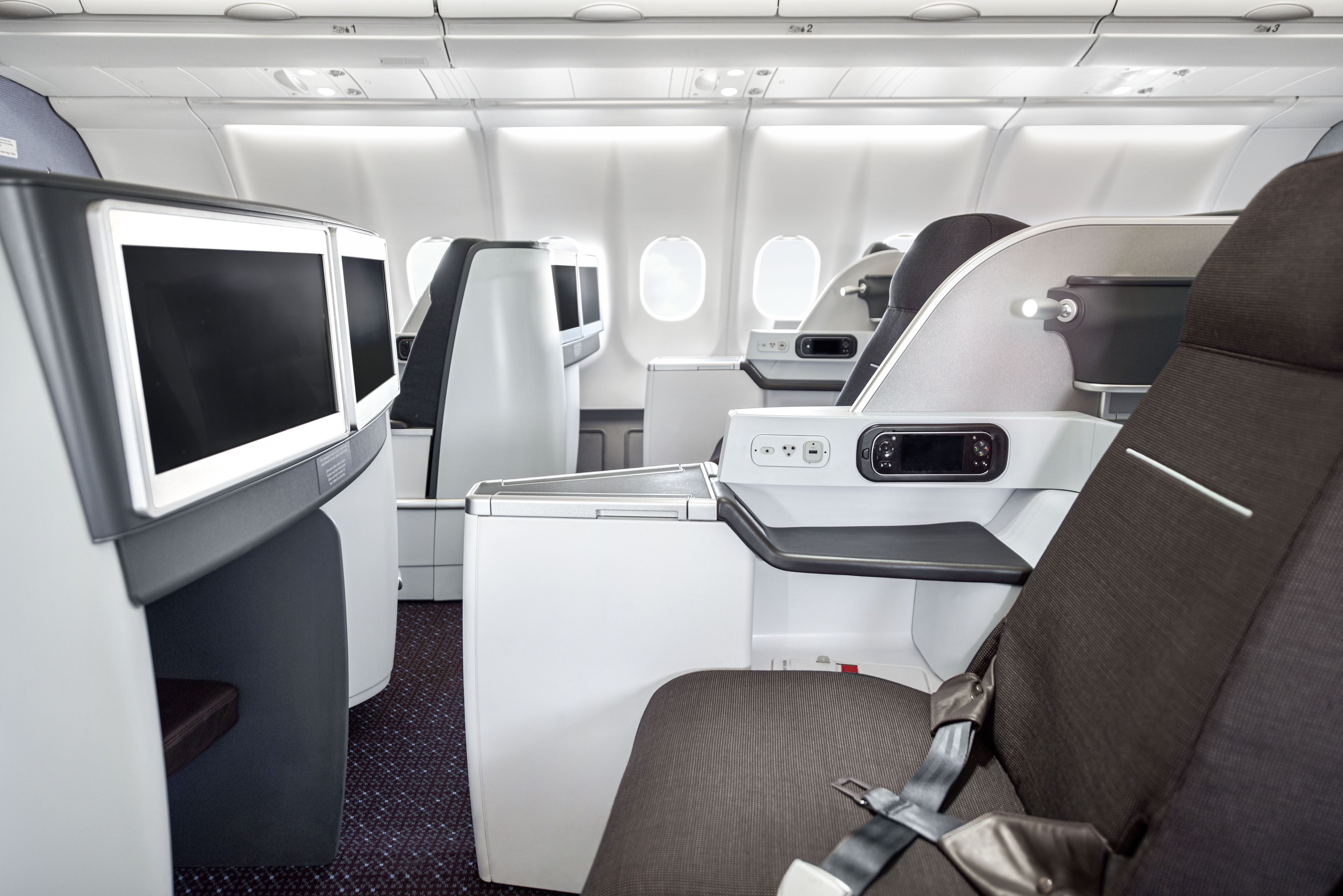 Hi Fly Airbus A330 Business Class Interior