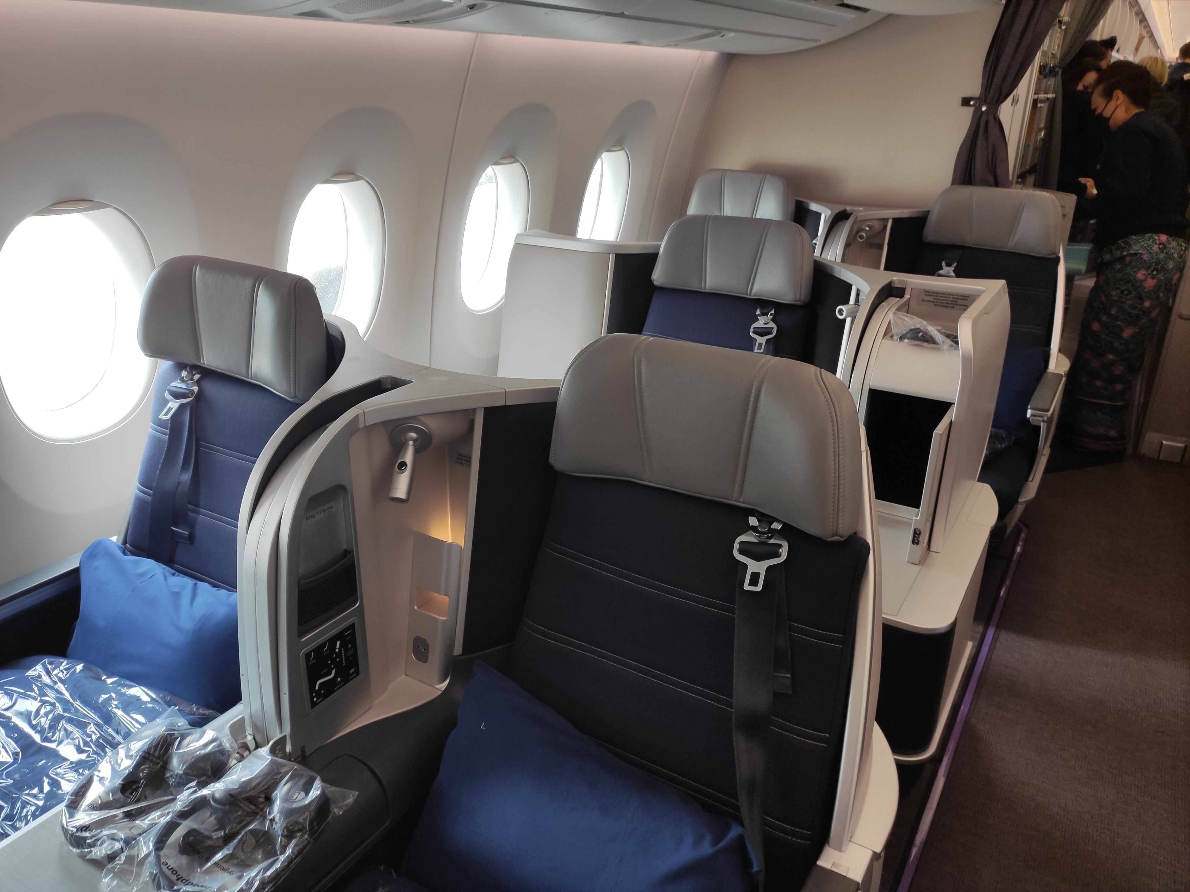 Malaysia Airlines A350 Business Cabin
