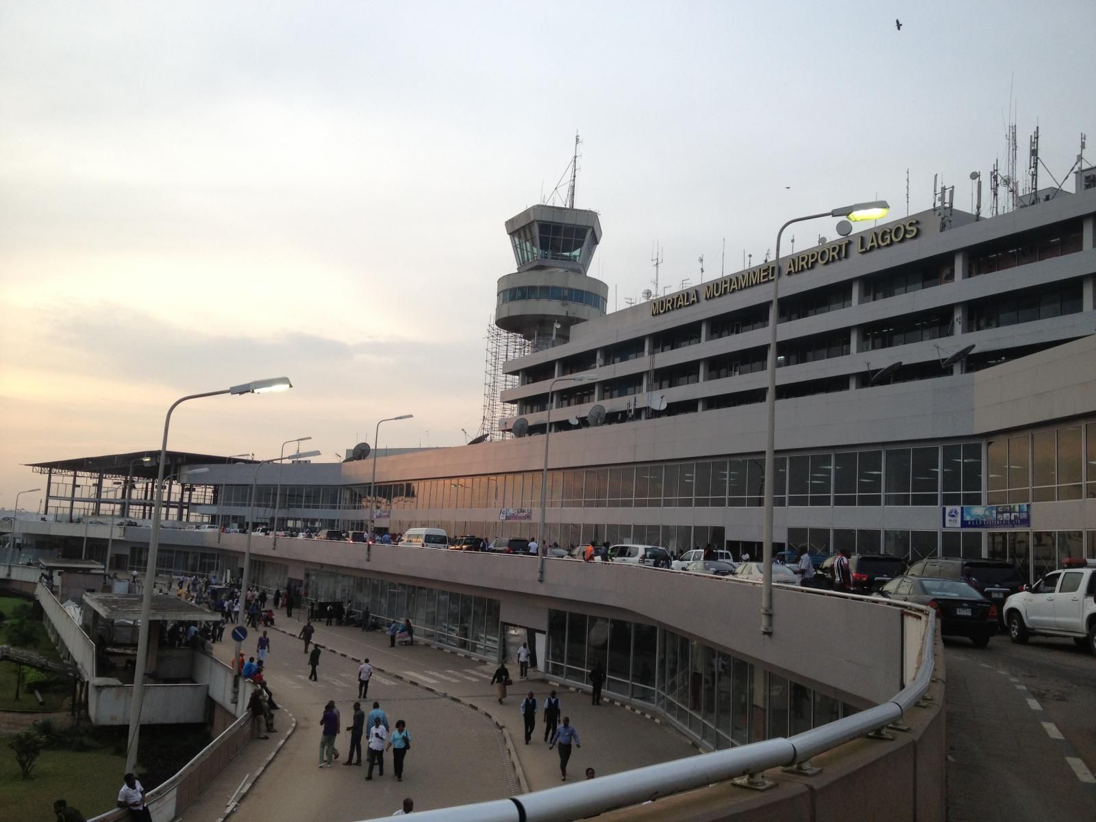 Lagos Murtala Muhammed International Airport in Nigeria