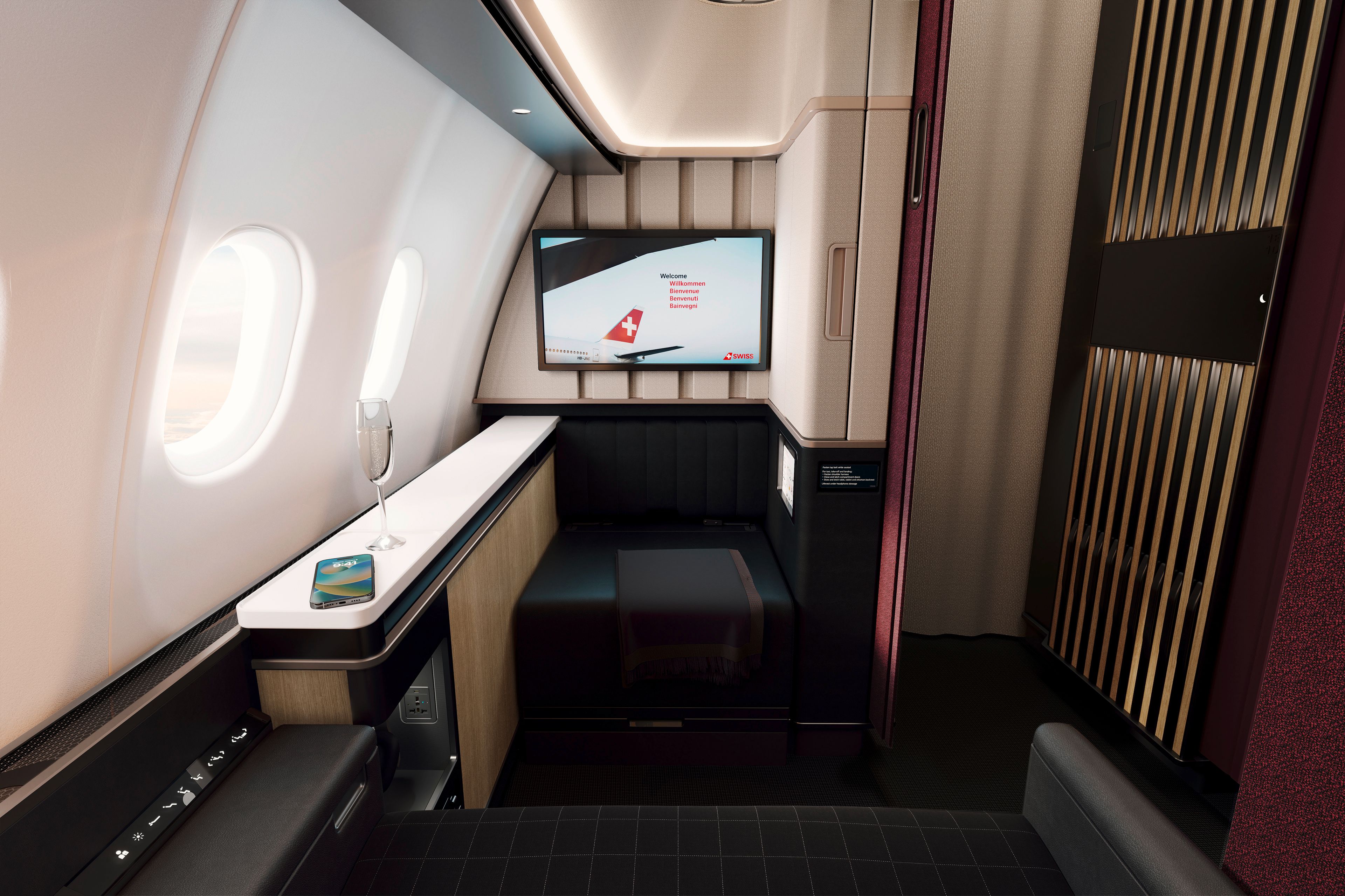 SWISS Reveals New Airbus A330 Cabin Designs