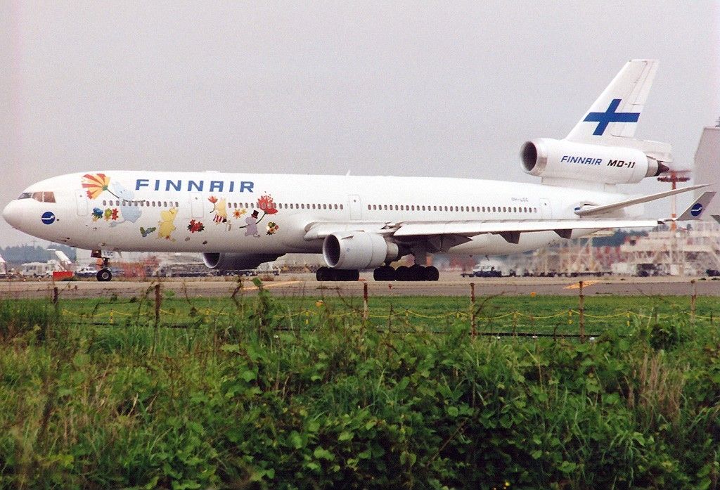 Finnair MD-11 Moomin Livery