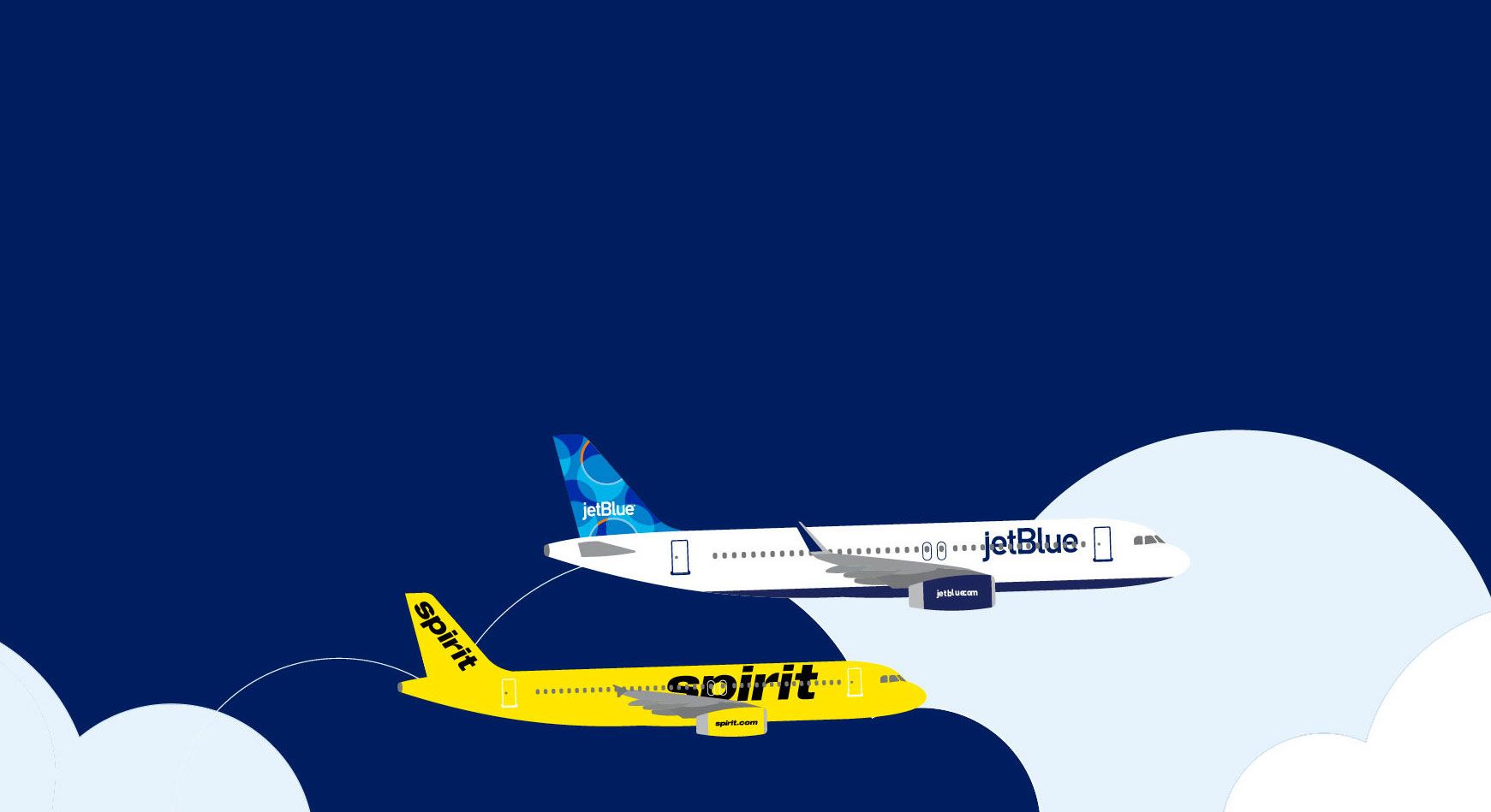 JetBlue and Spirit