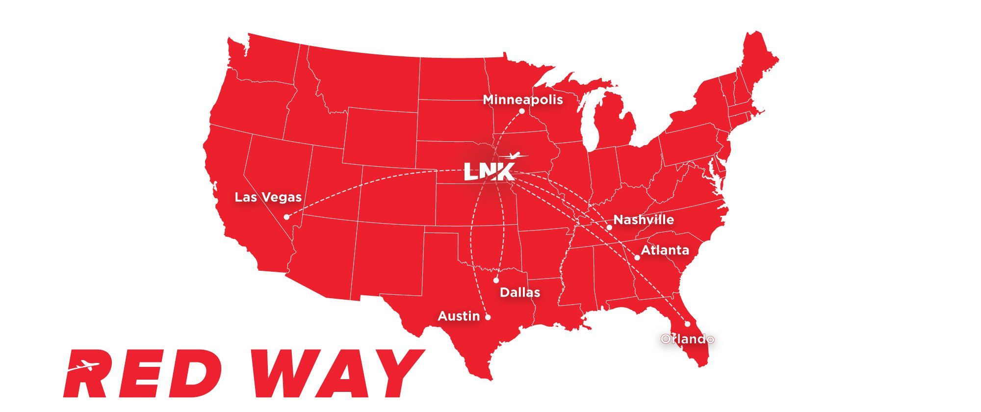 Red Way Announces 7 Airbus A320 Family Routes From Nebraska