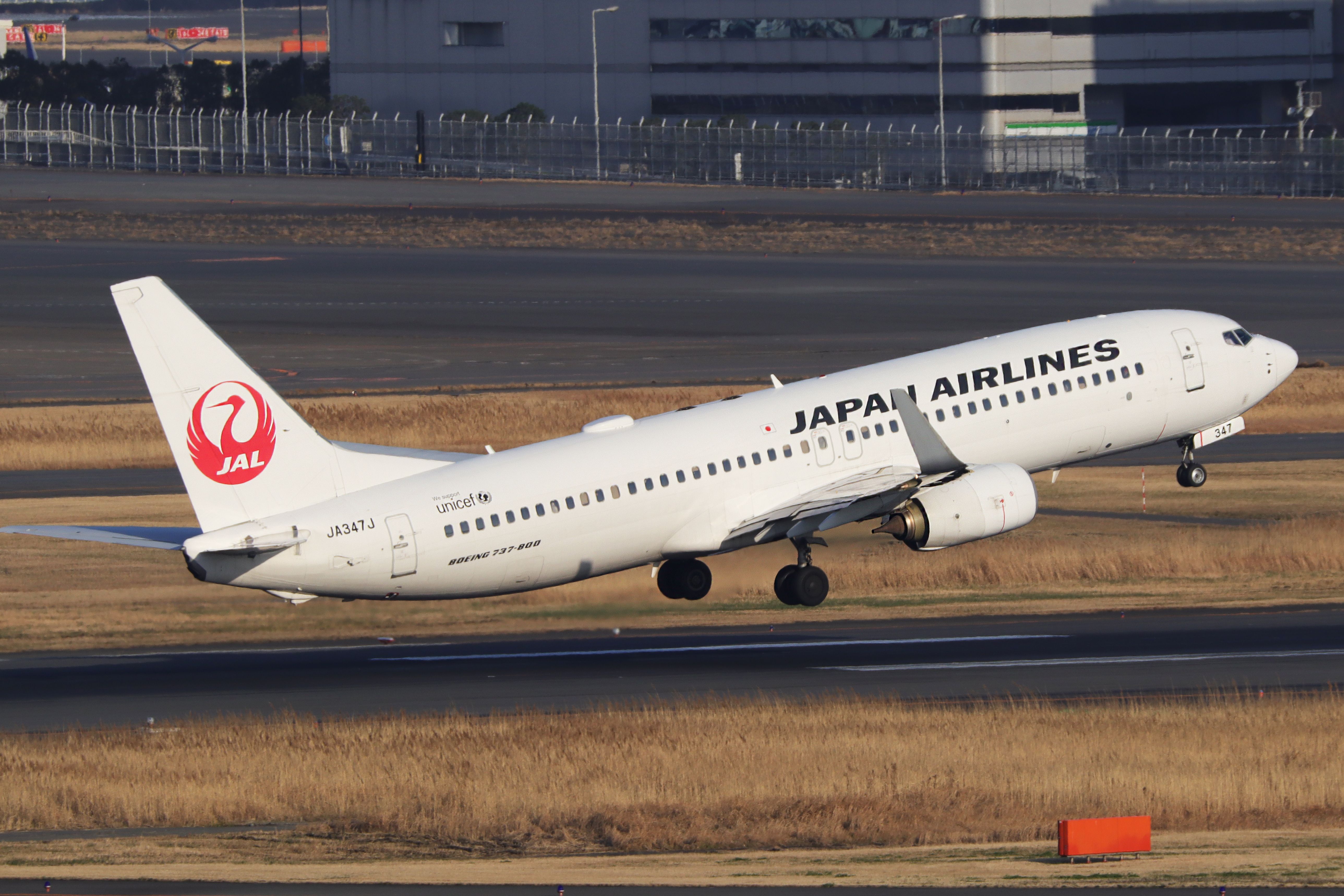 Japan Airlines Boeing 737