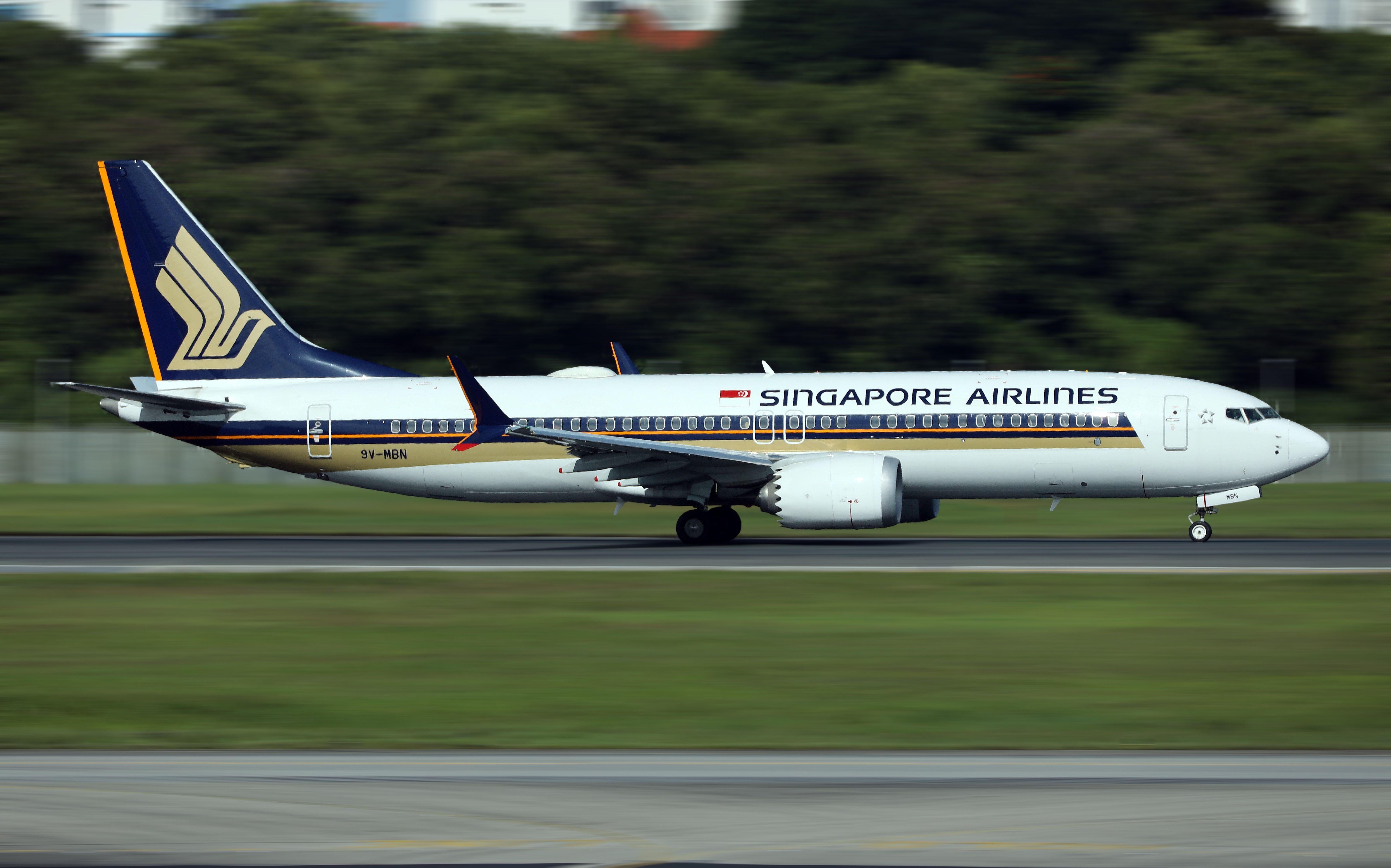 Singapore Airlines 737 MAX 8