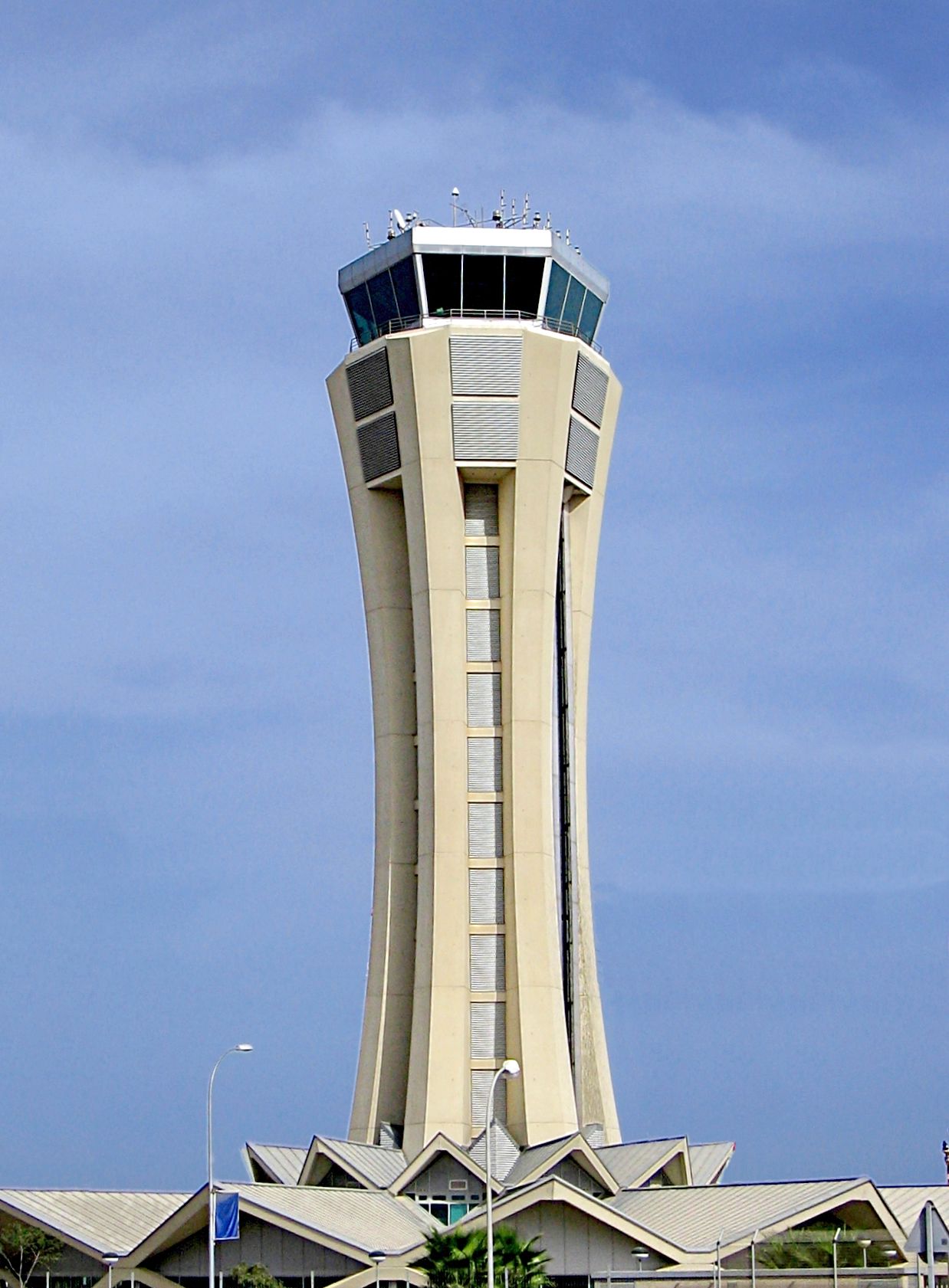 Malaga Airport ATC tower