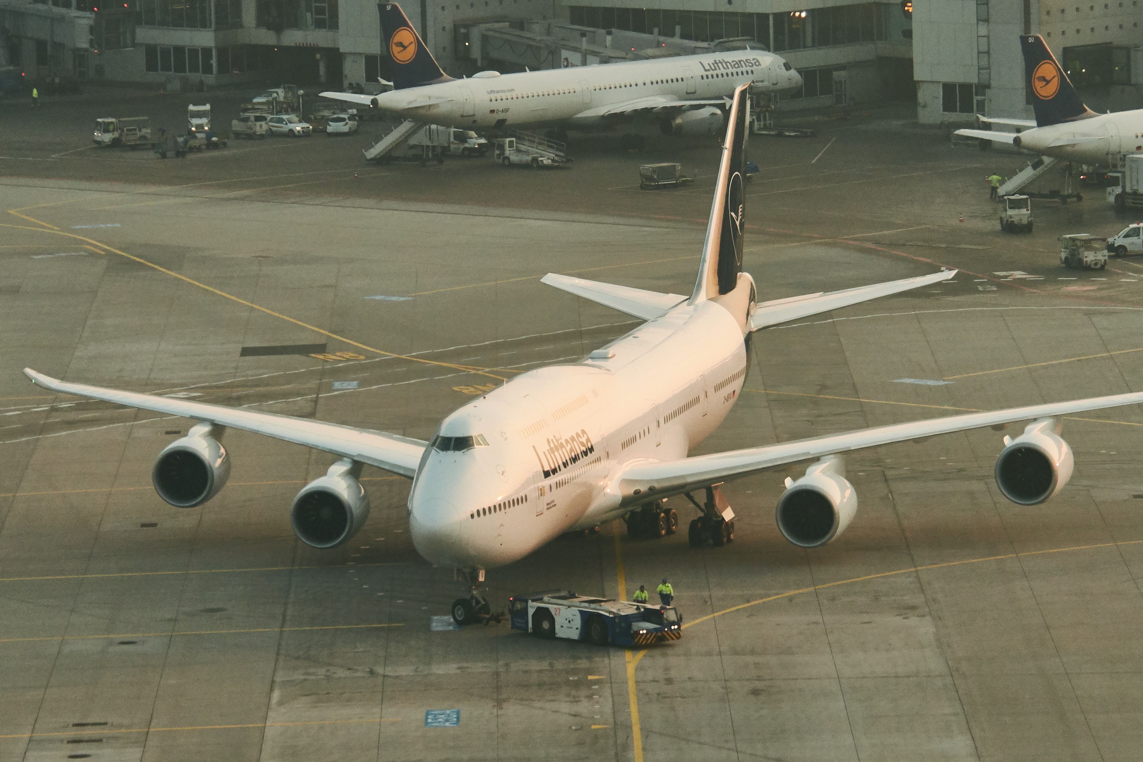 Lufthansa Boeing 747-8.