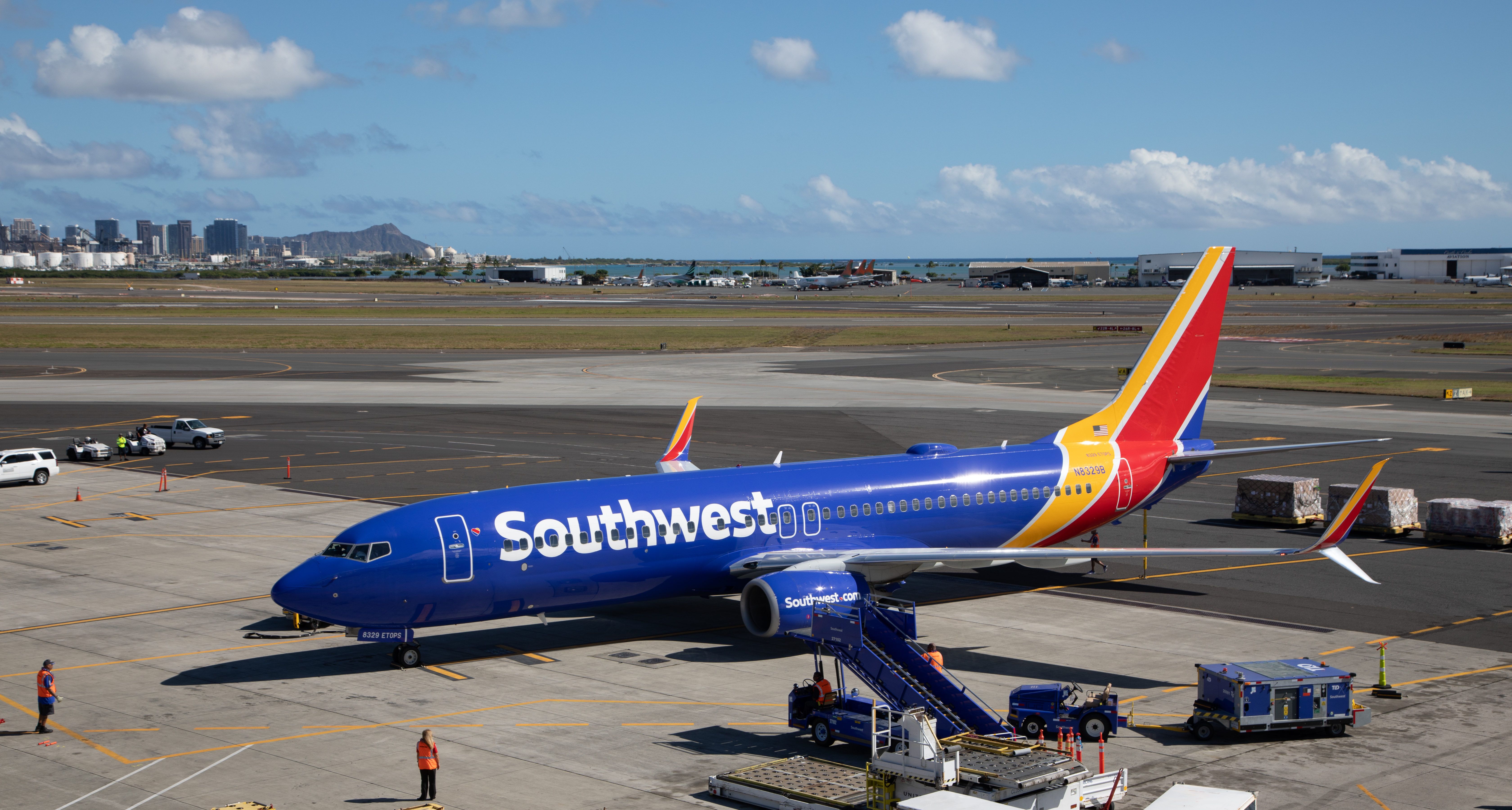 Southwest Airlines Boeing 737-800 In Honolulu