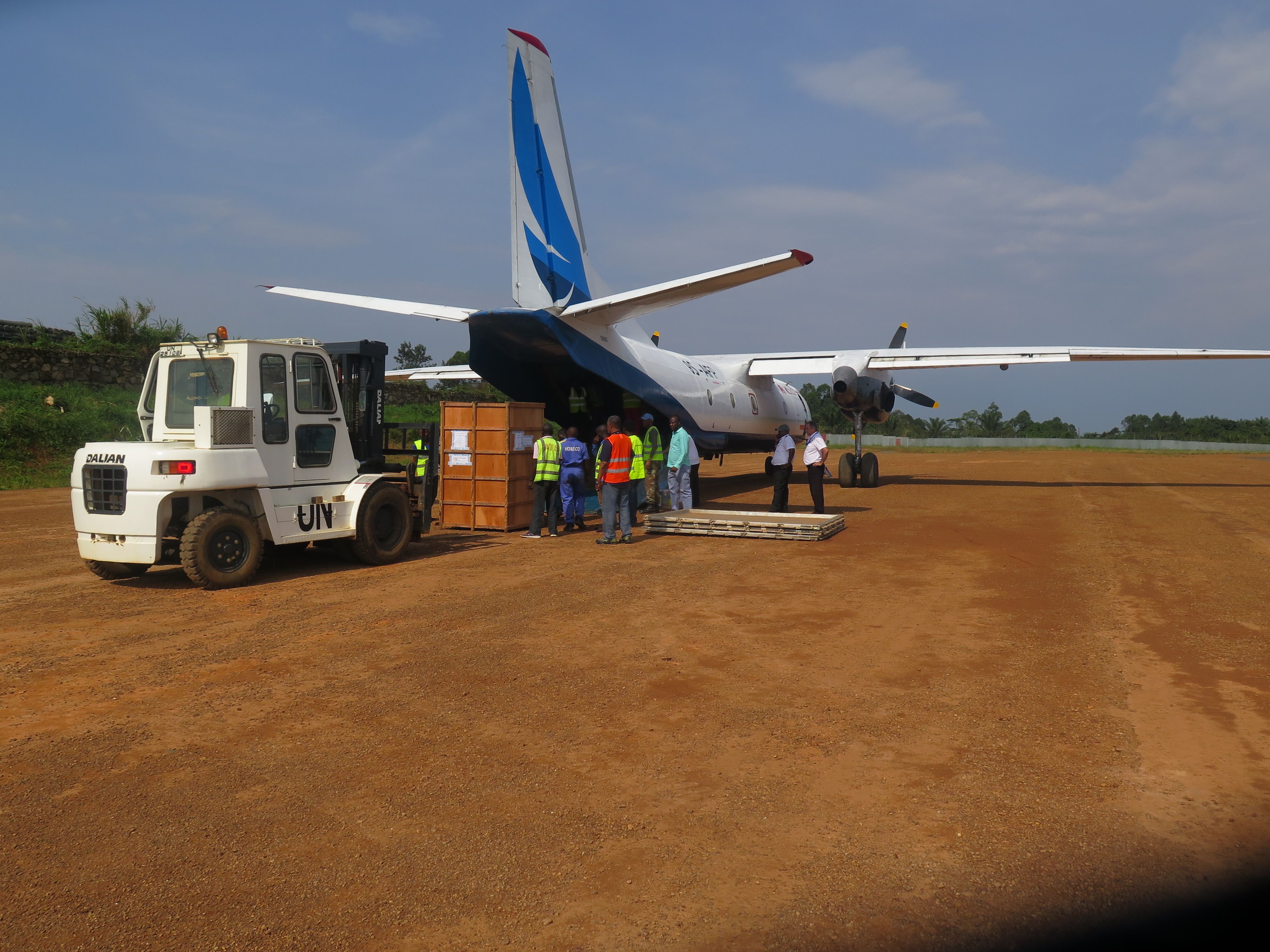 9S AFP carrying medical supplies