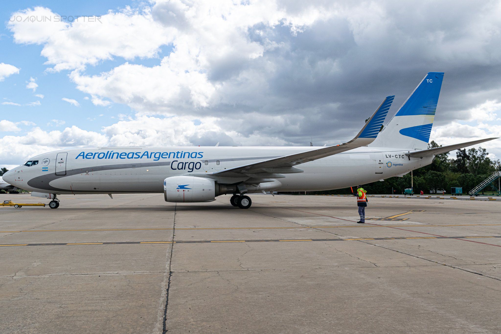 737-800SF de aerolineas argentinas cargo (LV-CTC) 