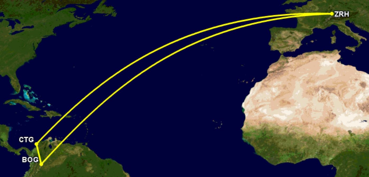 Edelweiss to Colombia