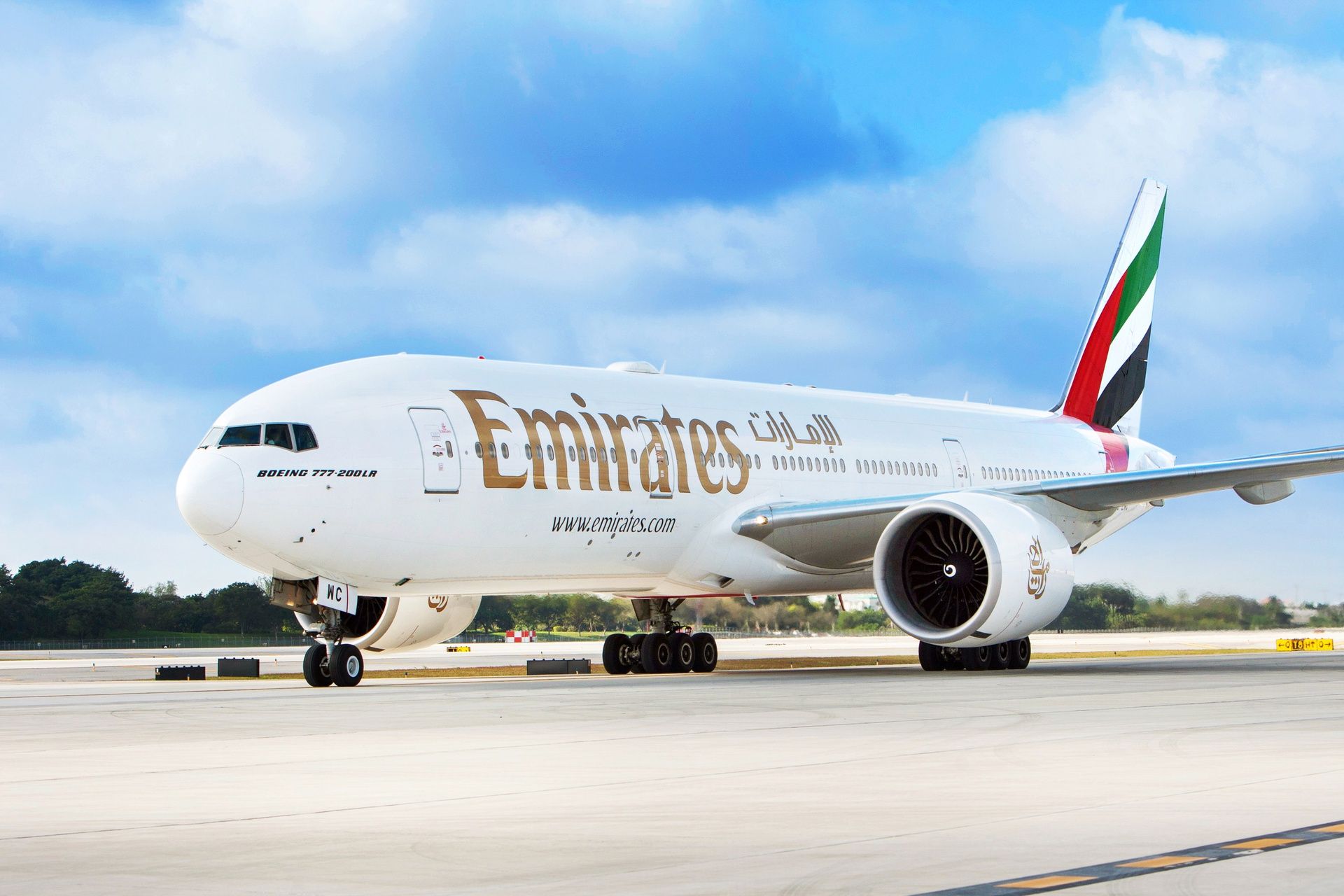 Emirates Boeing 777 Jet