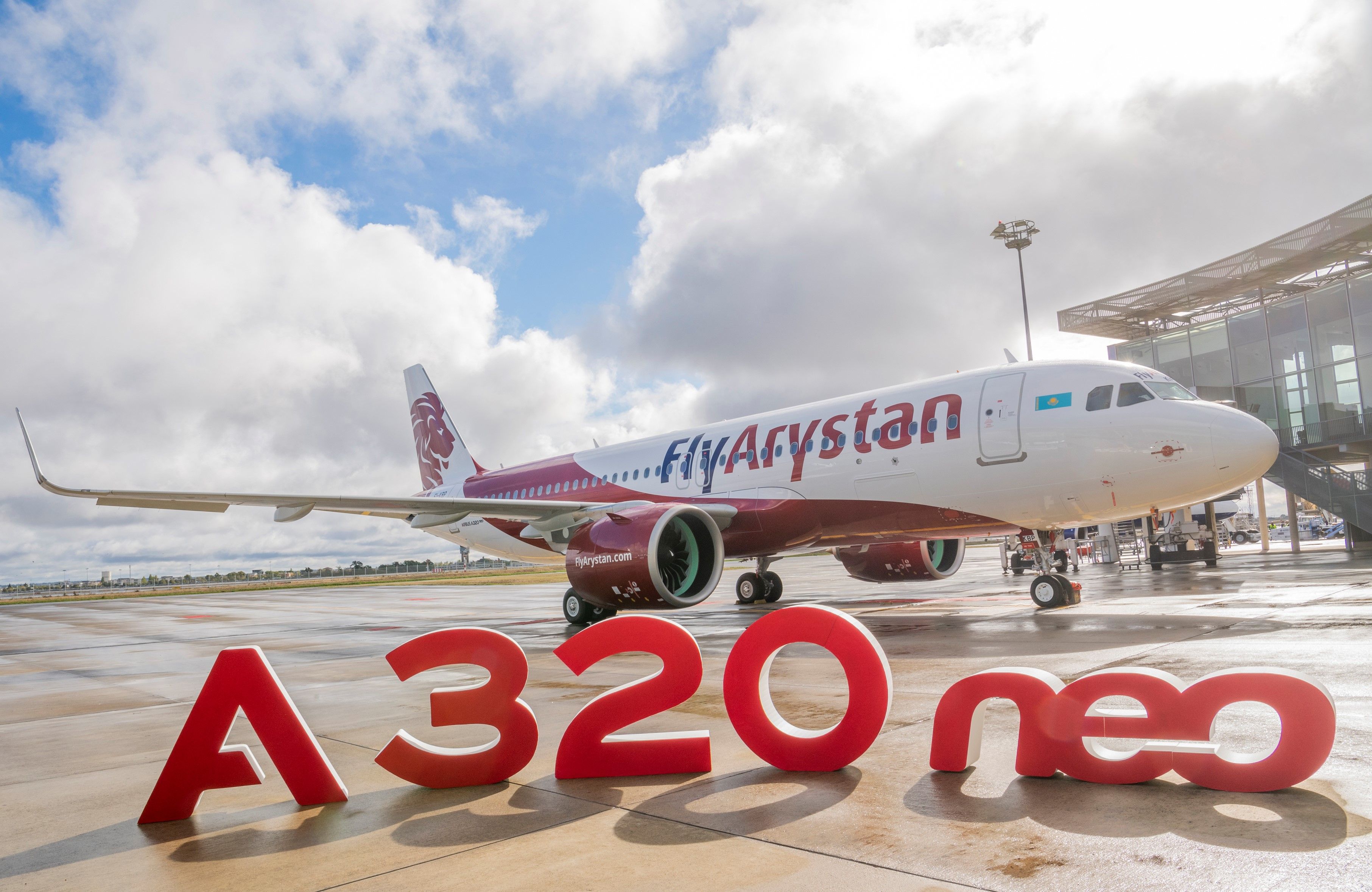 FlyArystan first A320neo delivery