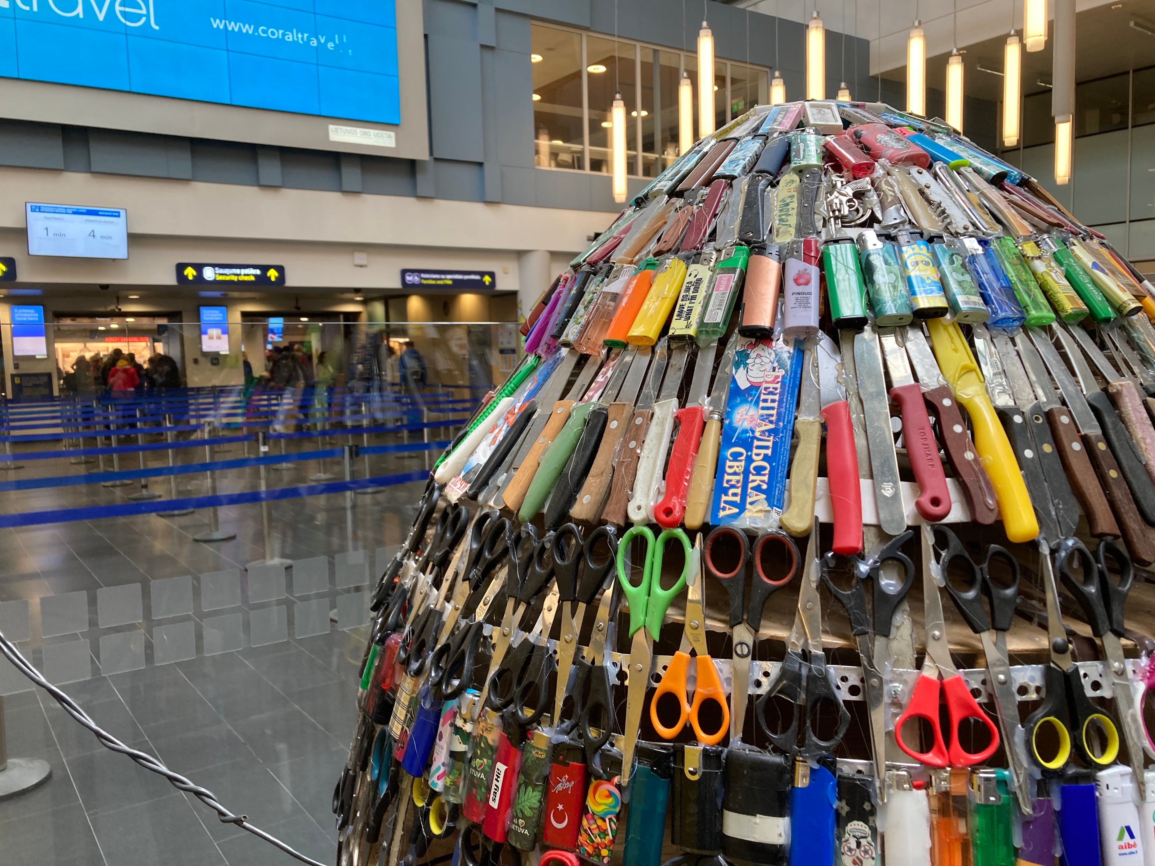 Vilnius Airport Easter Egg