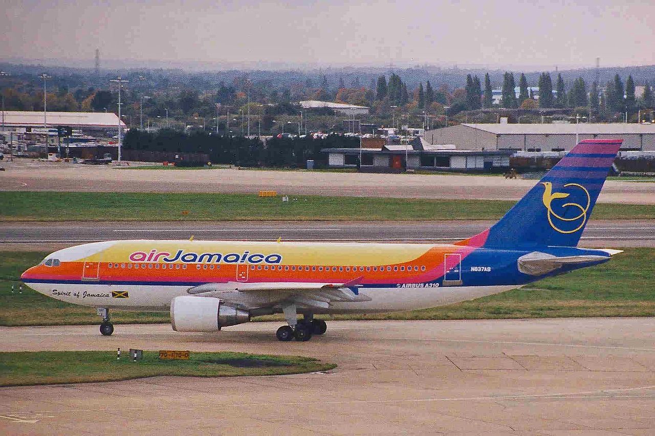 Which Aircraft Types Did Air Jamaica Fly Over The Years?