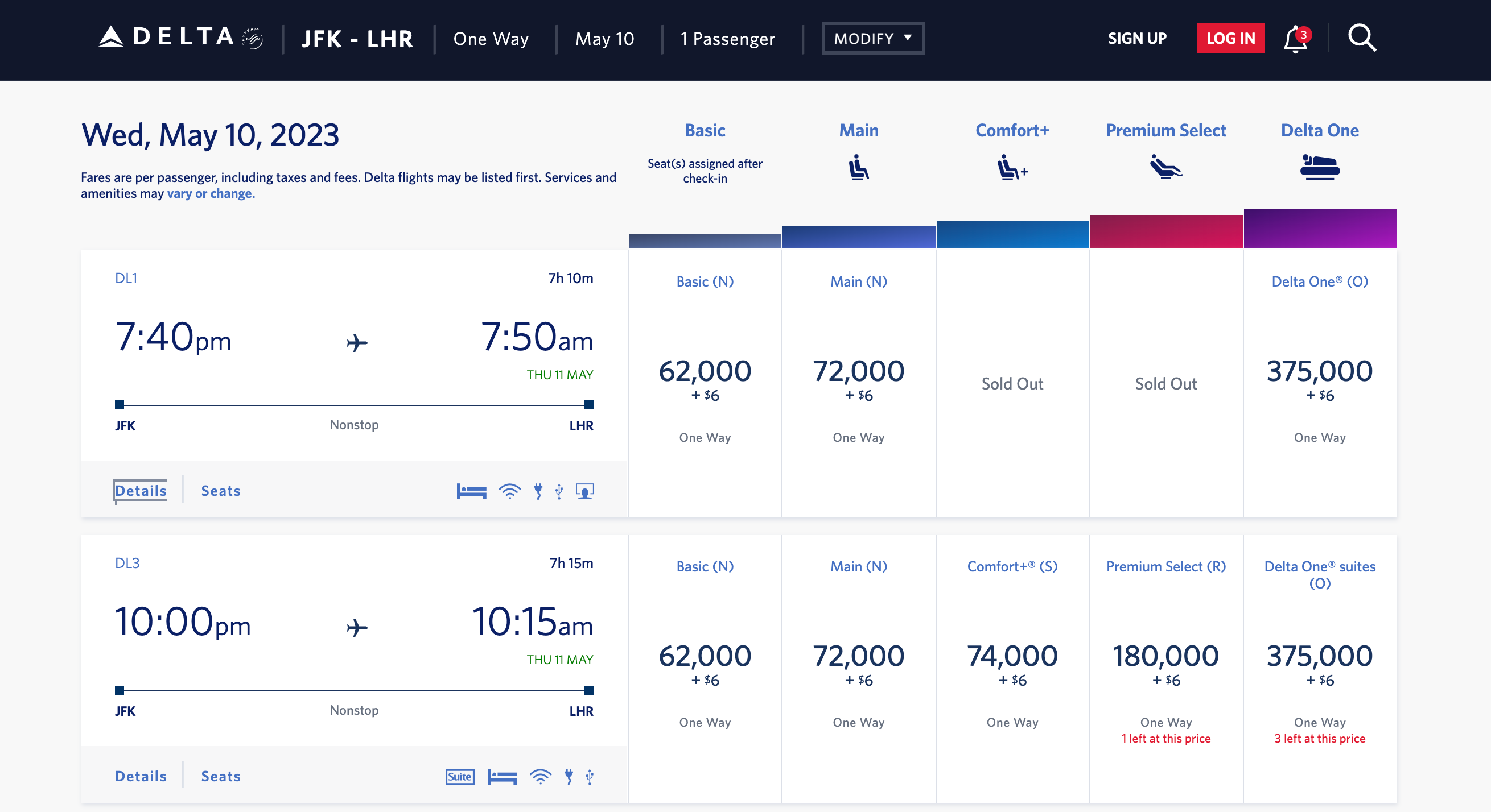 Delta Rolls Out Basic Economy SkyMiles Redemptions On Most Routes