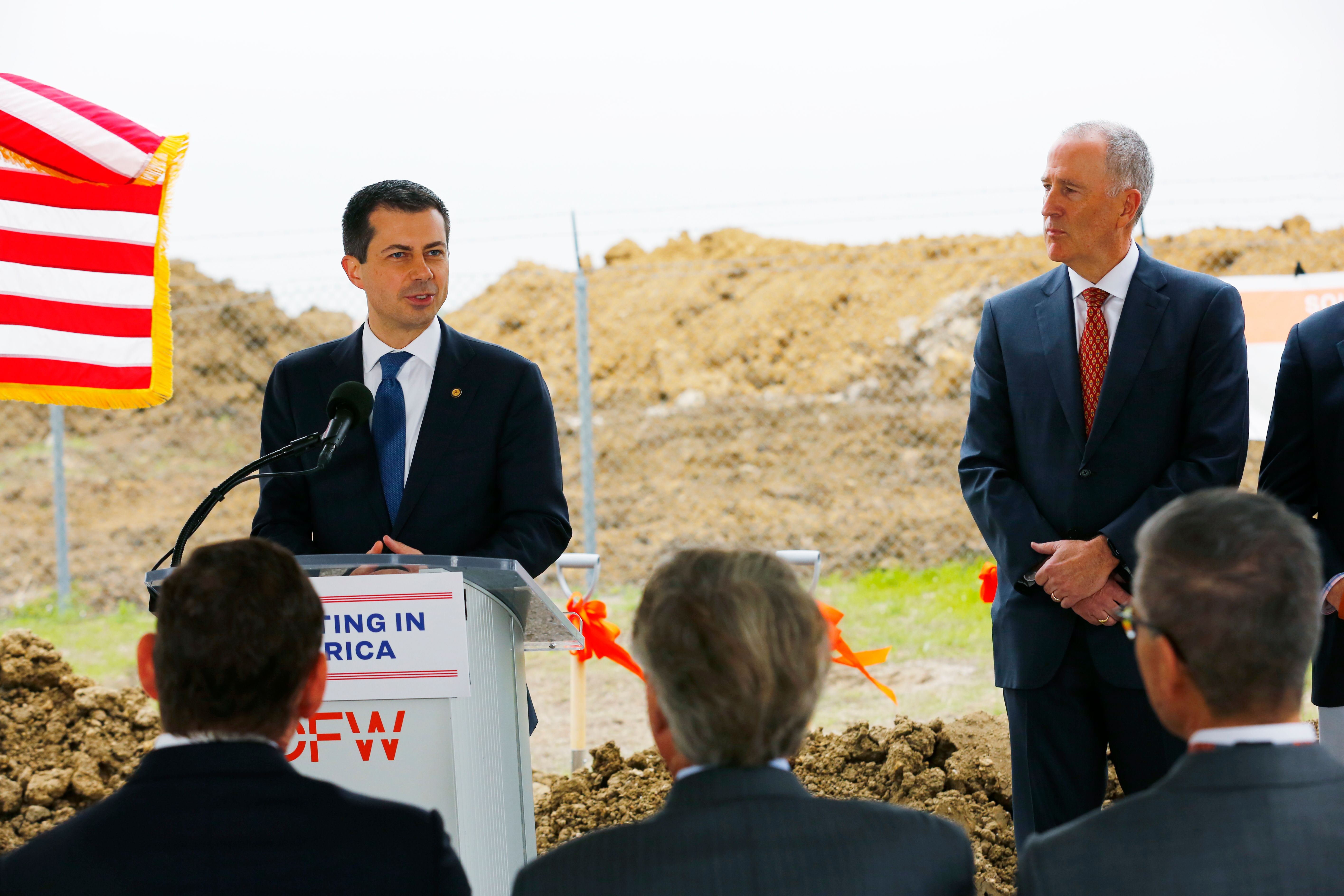 DFW Groundbreaking ceremony