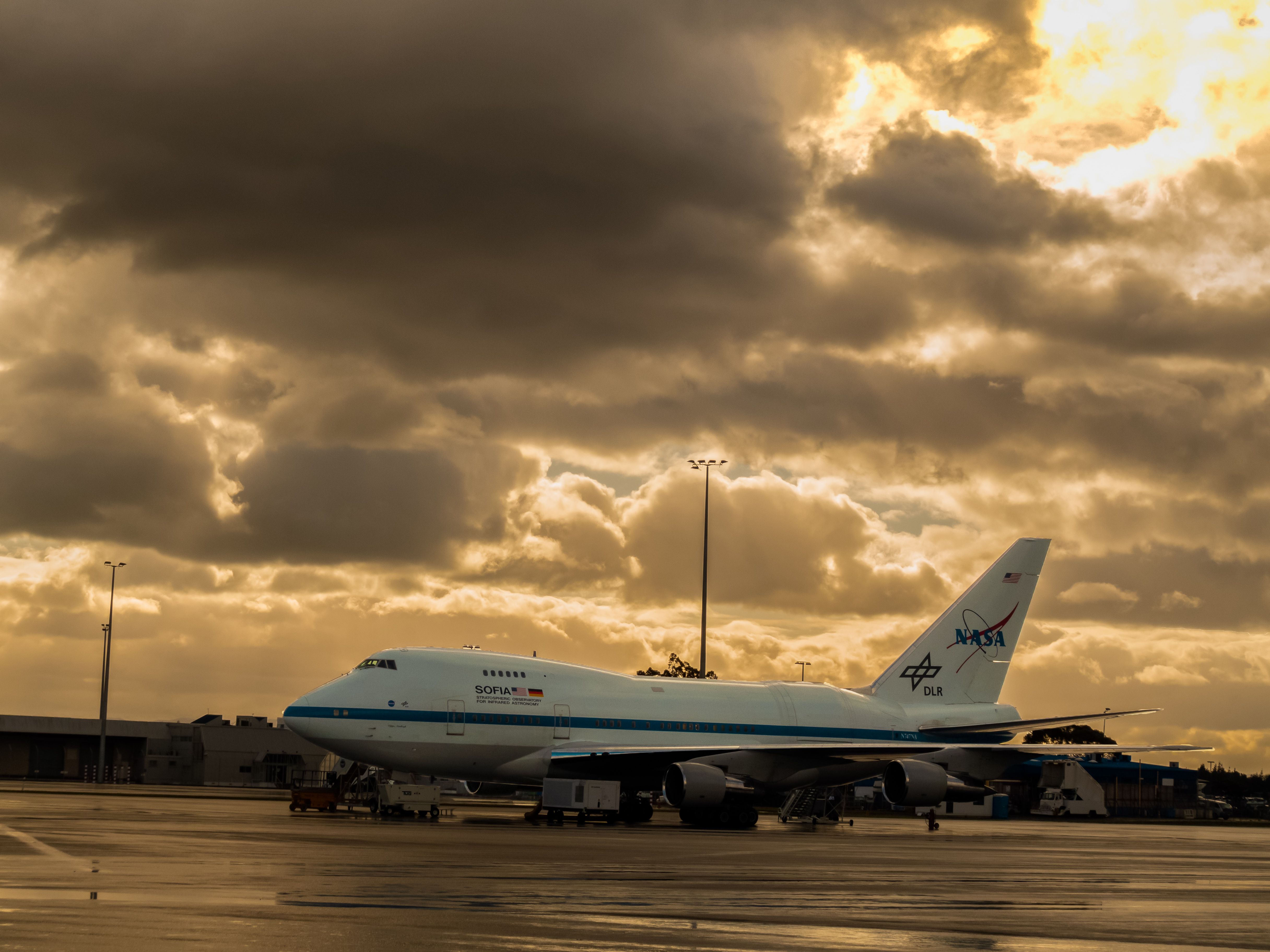 NASA SOFIA Boeing 747