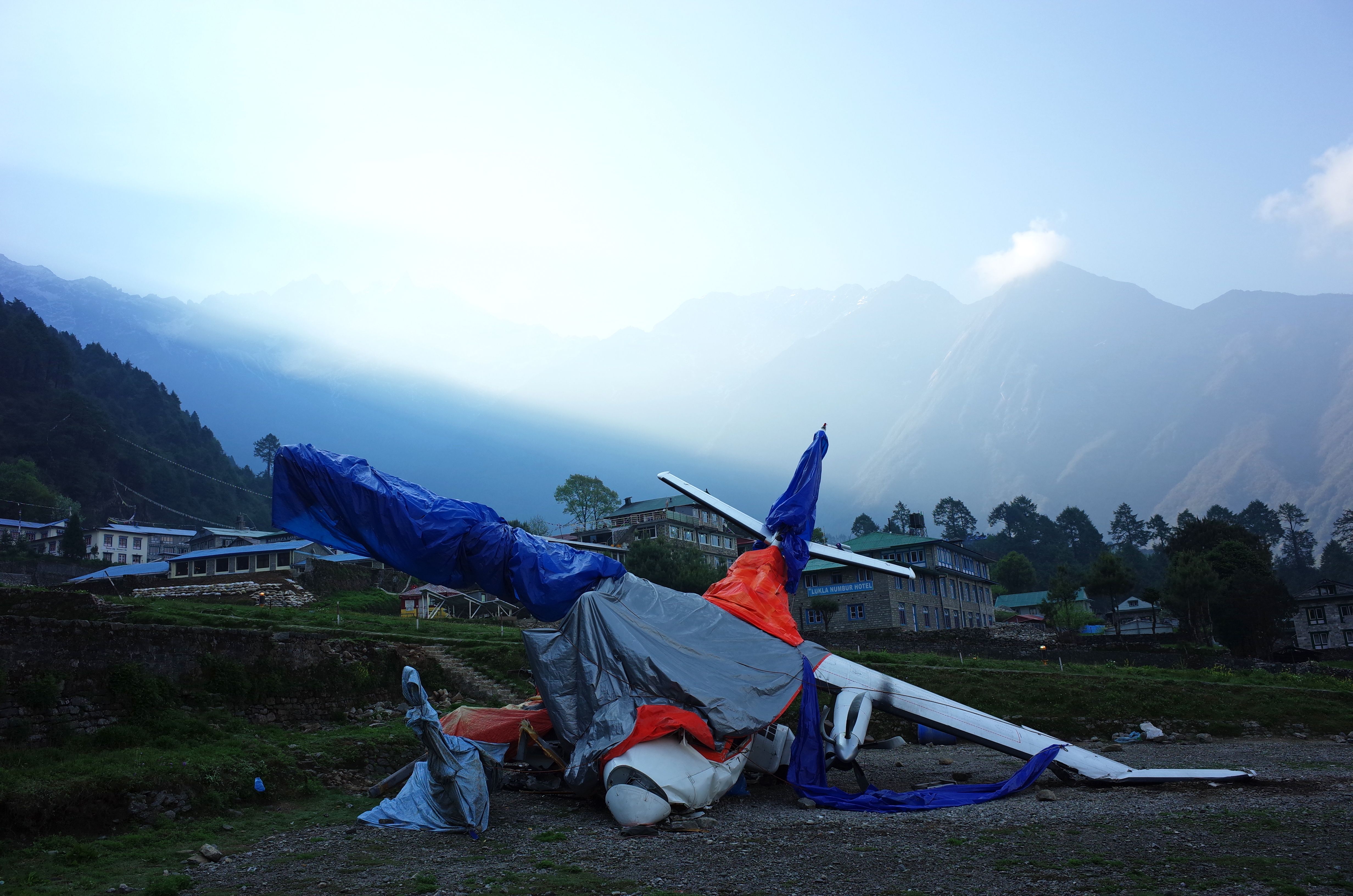 Lukla Airport Crash Wreckage