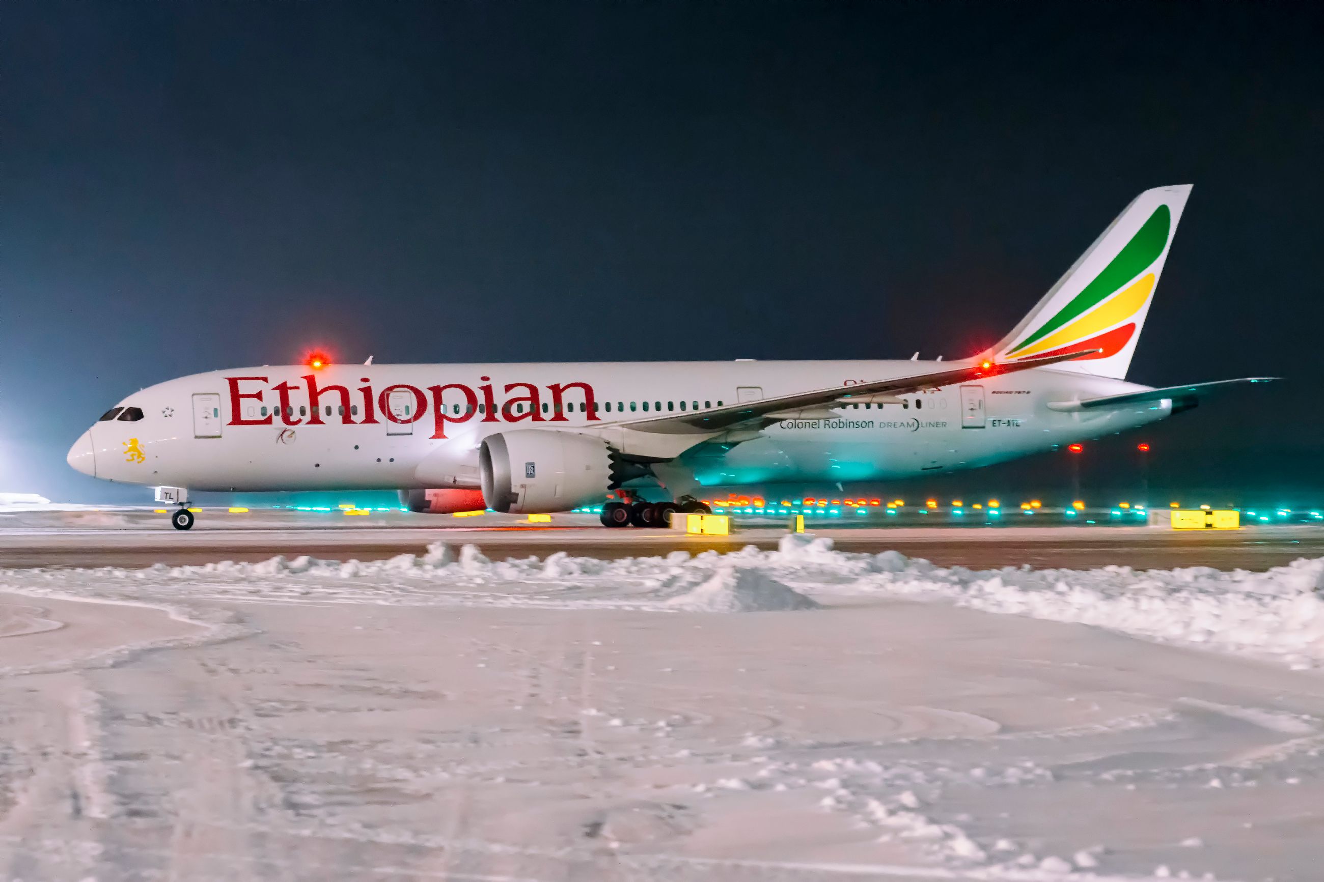 Ethiopian Airlines Boeing 787 Aircraft