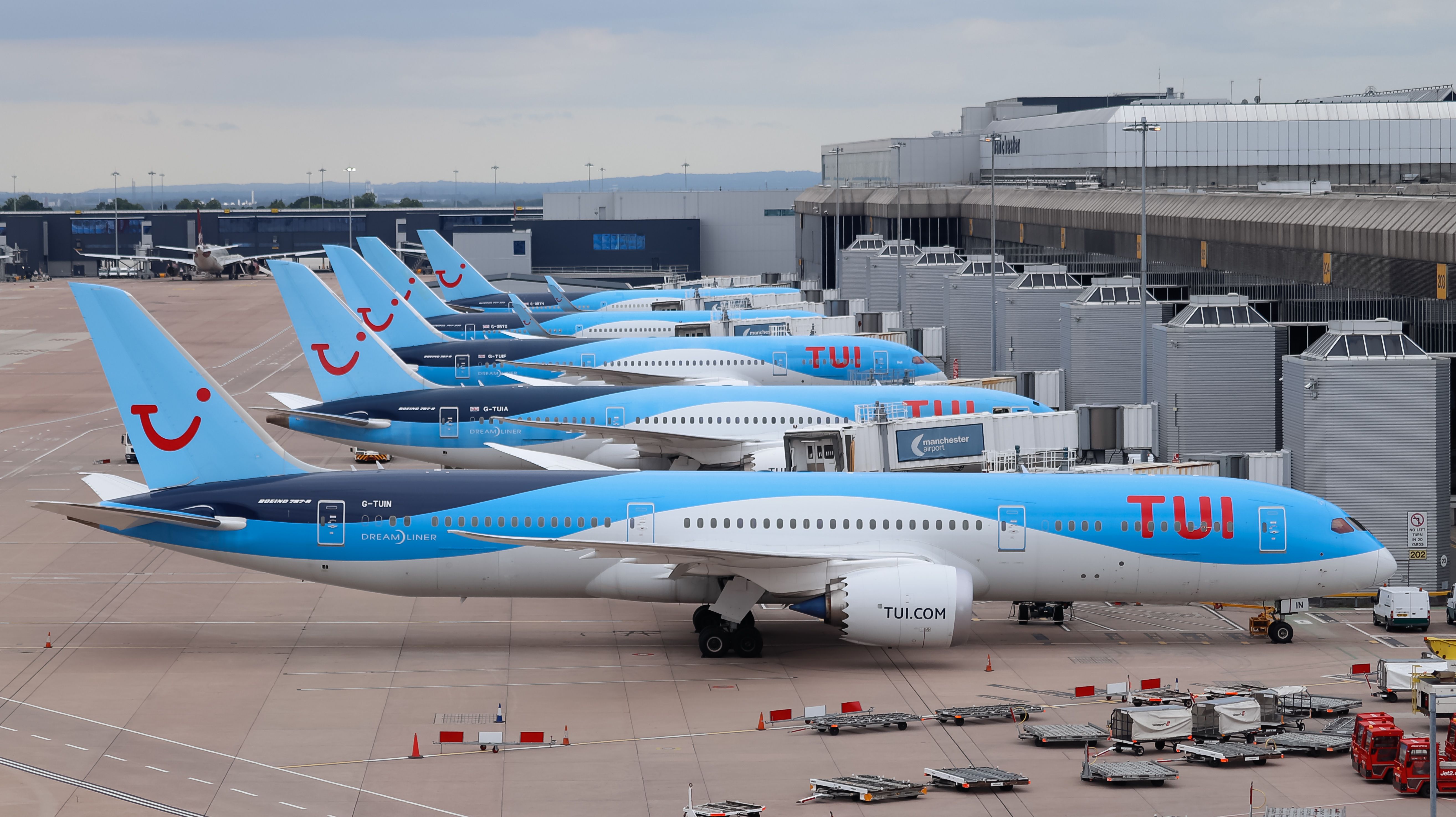 TUI Boeing 787 Lineup