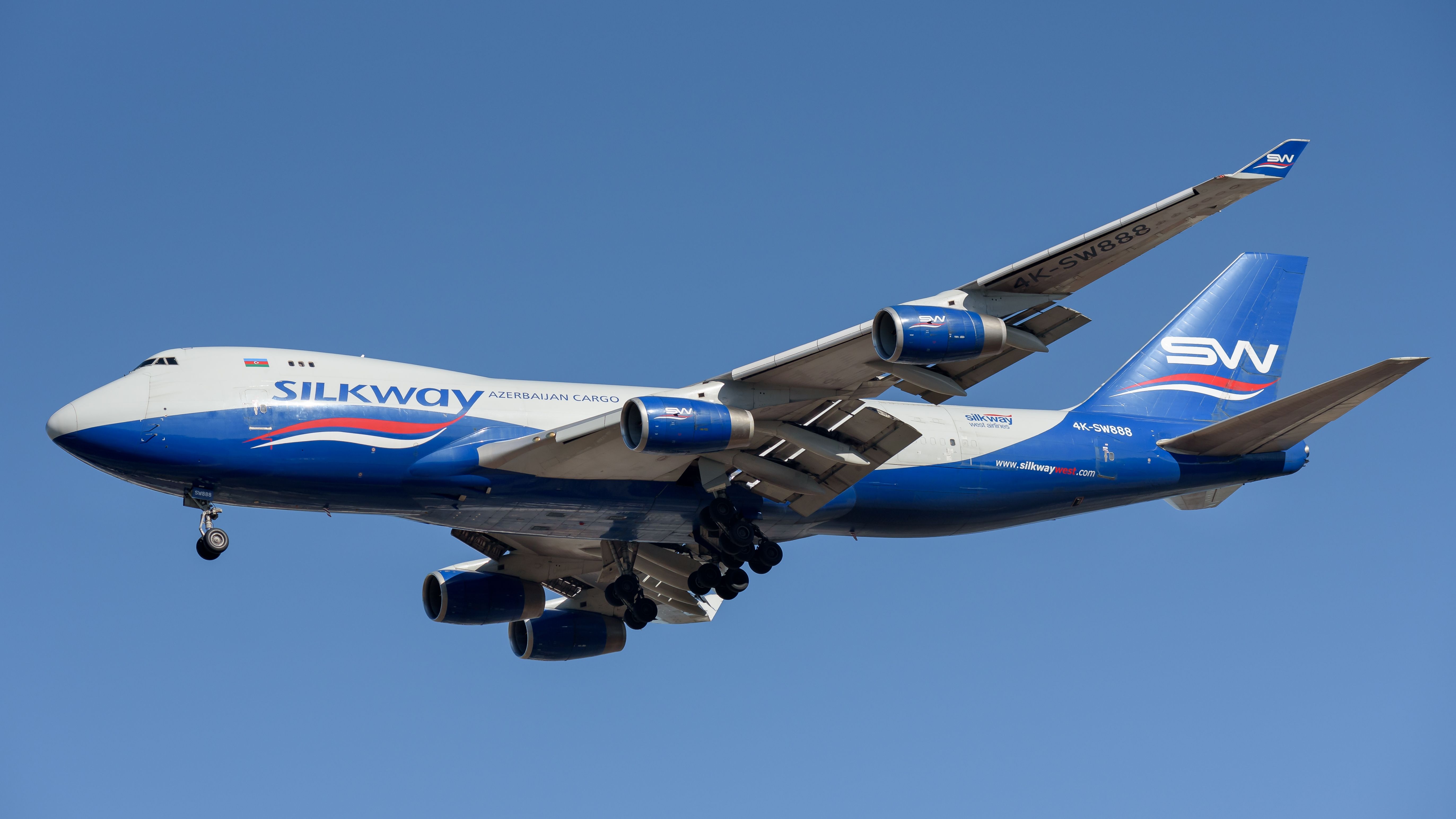 Silk Way West Airlines Boeing 747