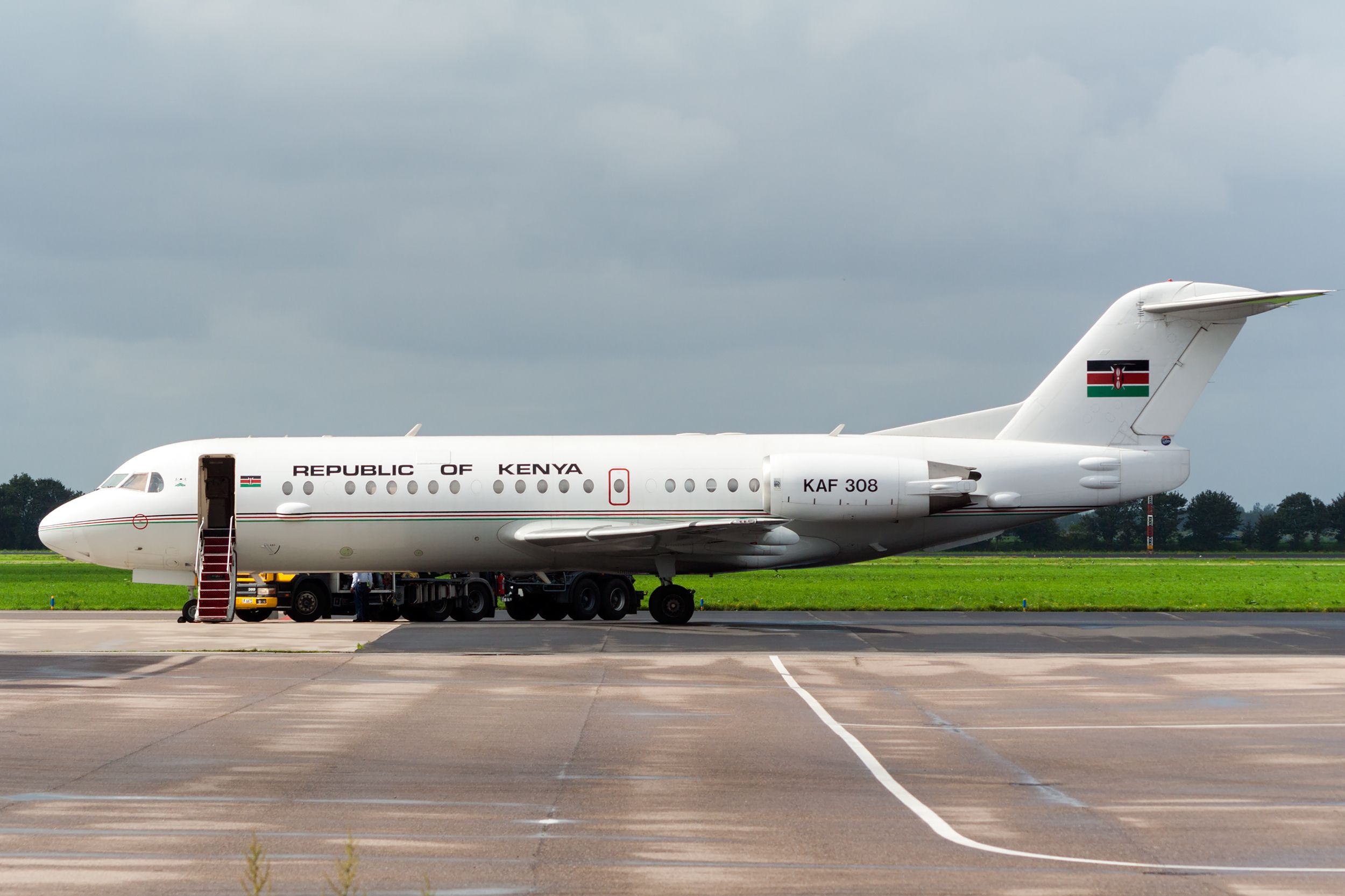 Kenya Air Force Fokker 70