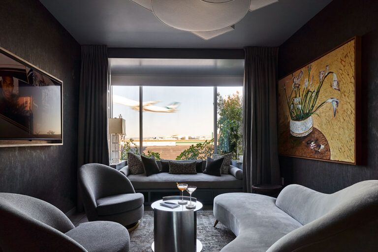 private suite at LAX by PS