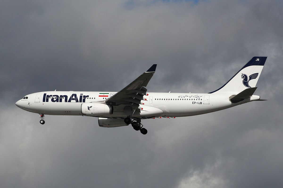 EP-IJB, an Airbus A330-200 of IranAir