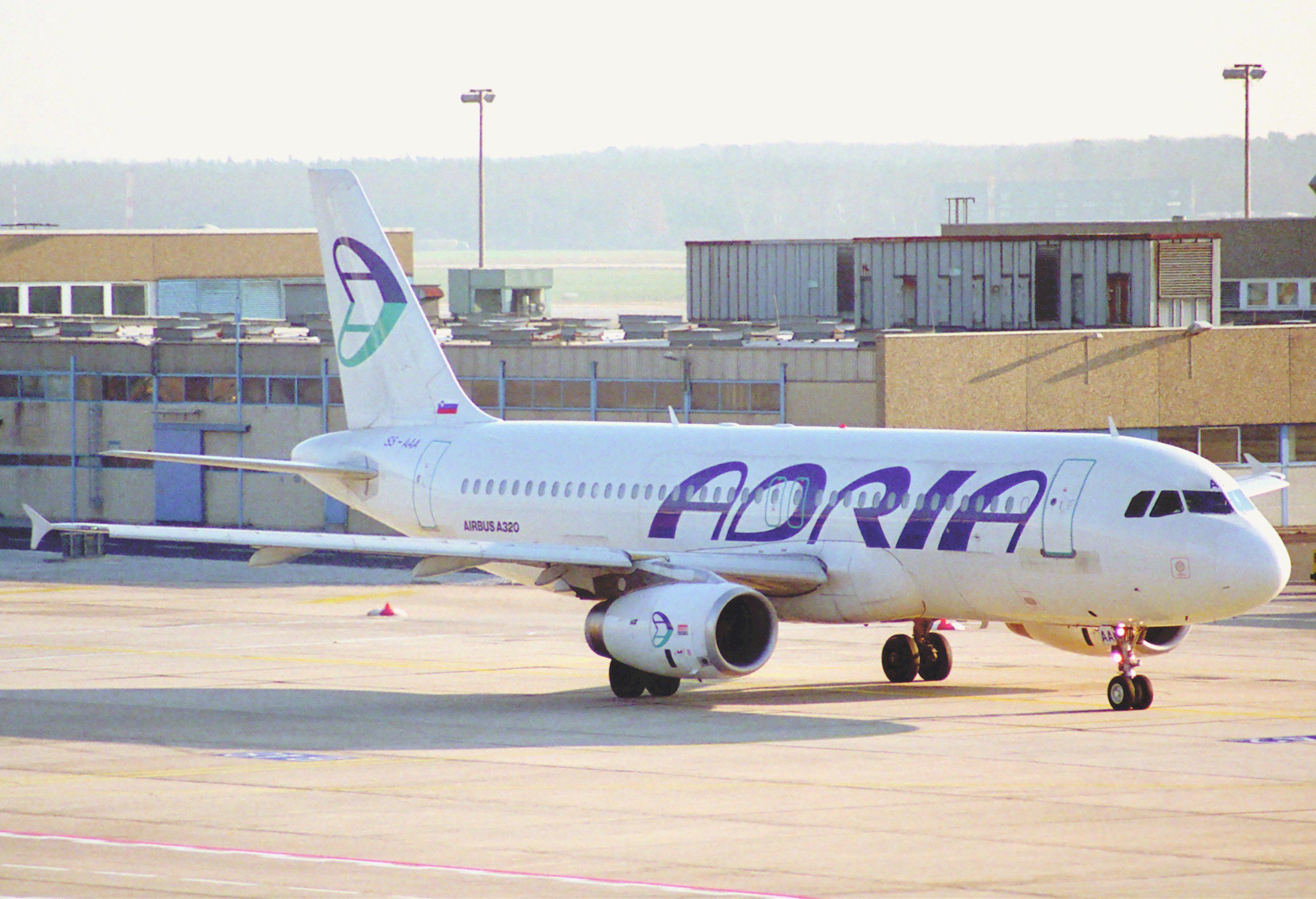 Adria Airways Airbus A320 at Frankfurt 