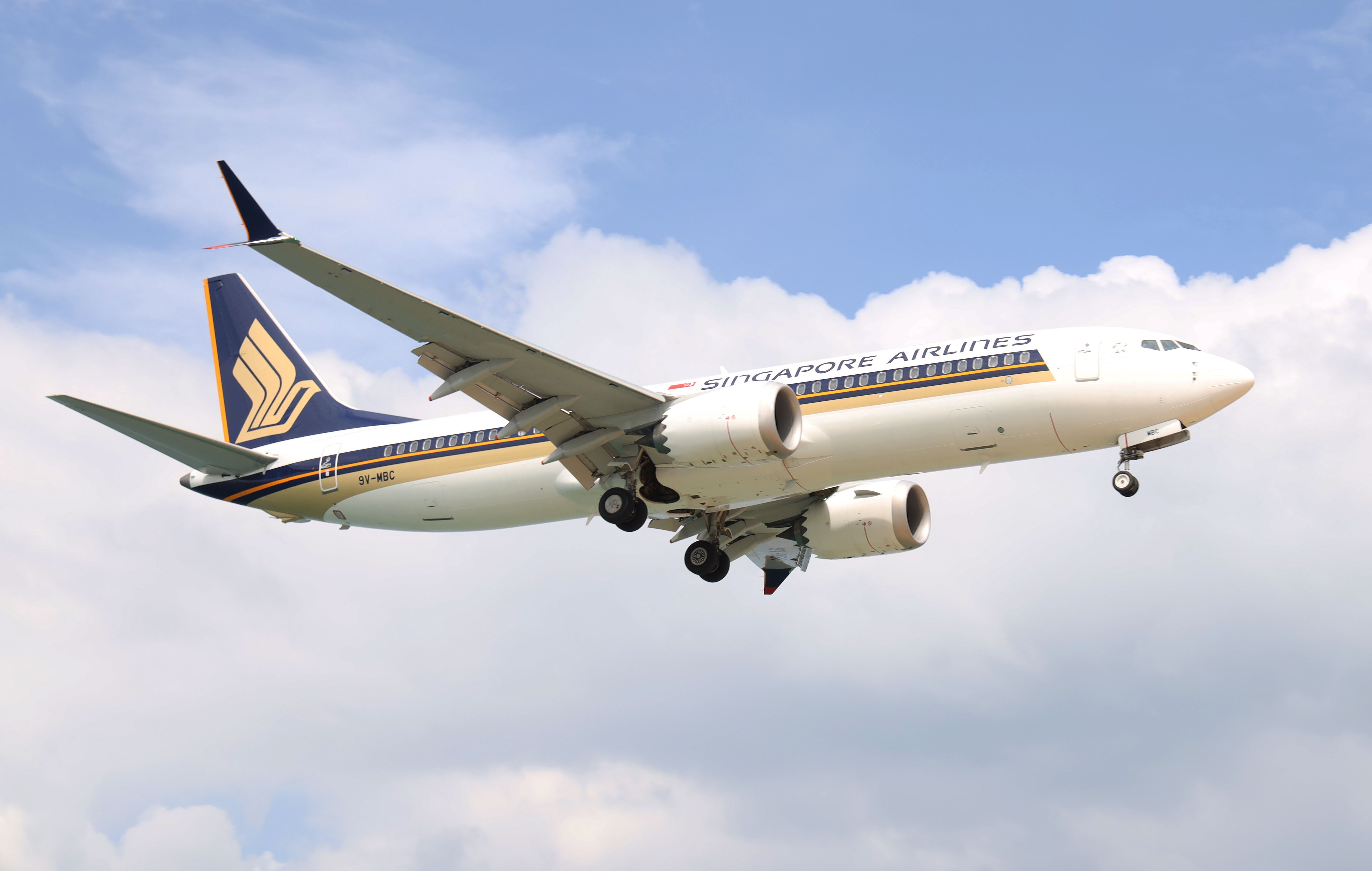 Singapore Airlines Boeing 737 MAX