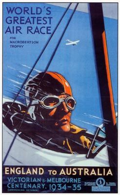 The related Air Race poster. 
