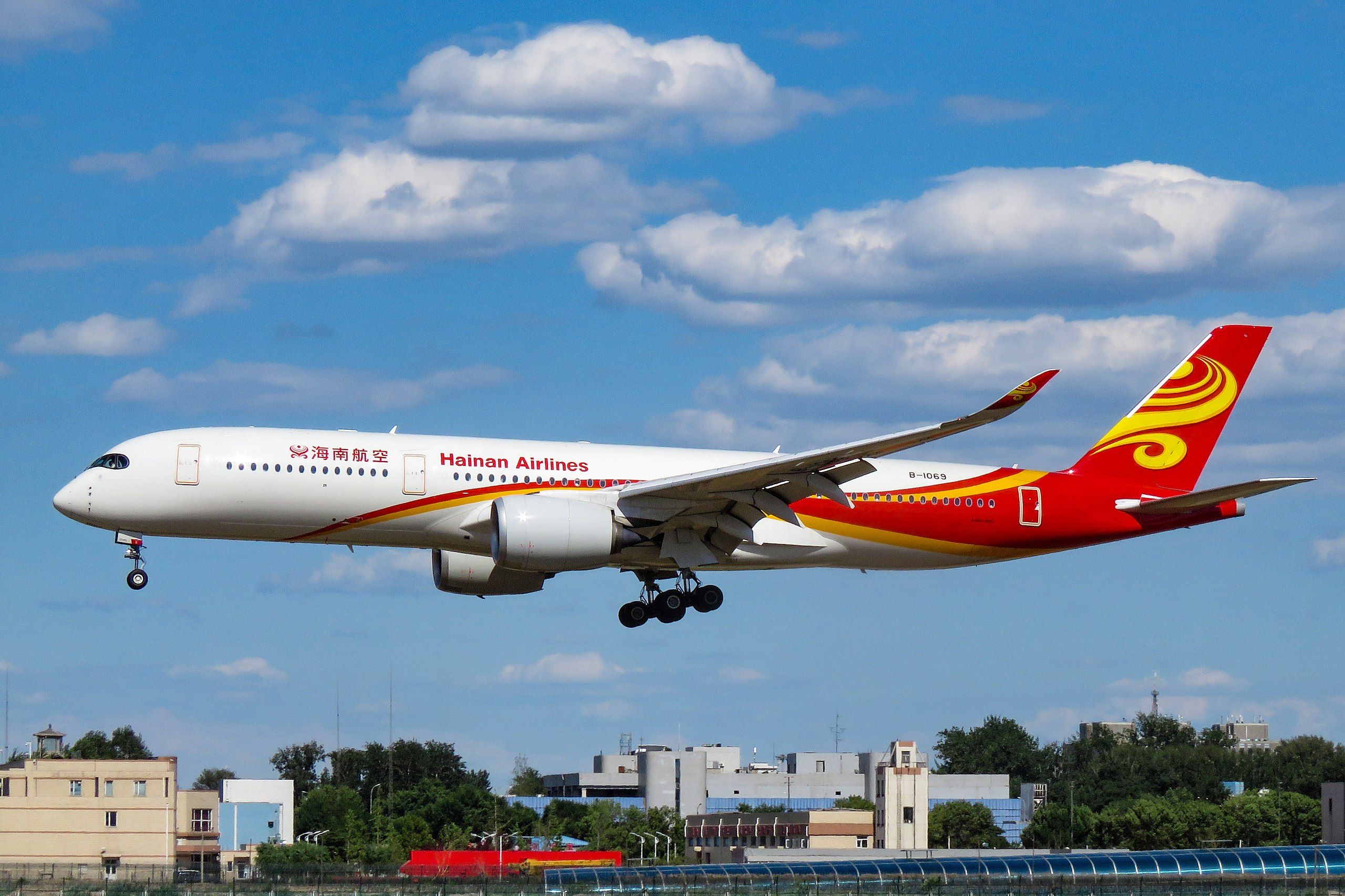 Airbus A350 Hainan