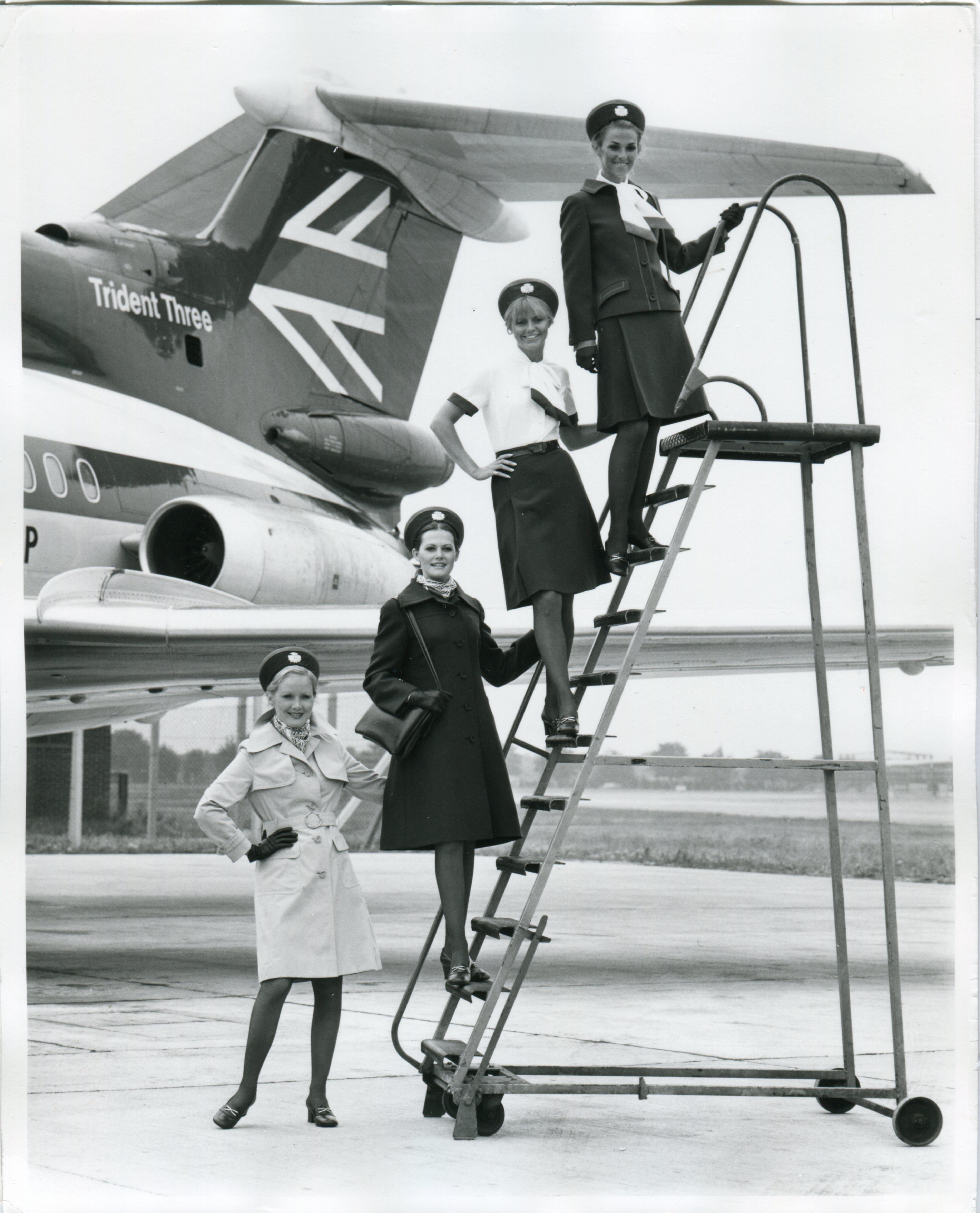 Hawker Siddeley Trident Flight Attendants