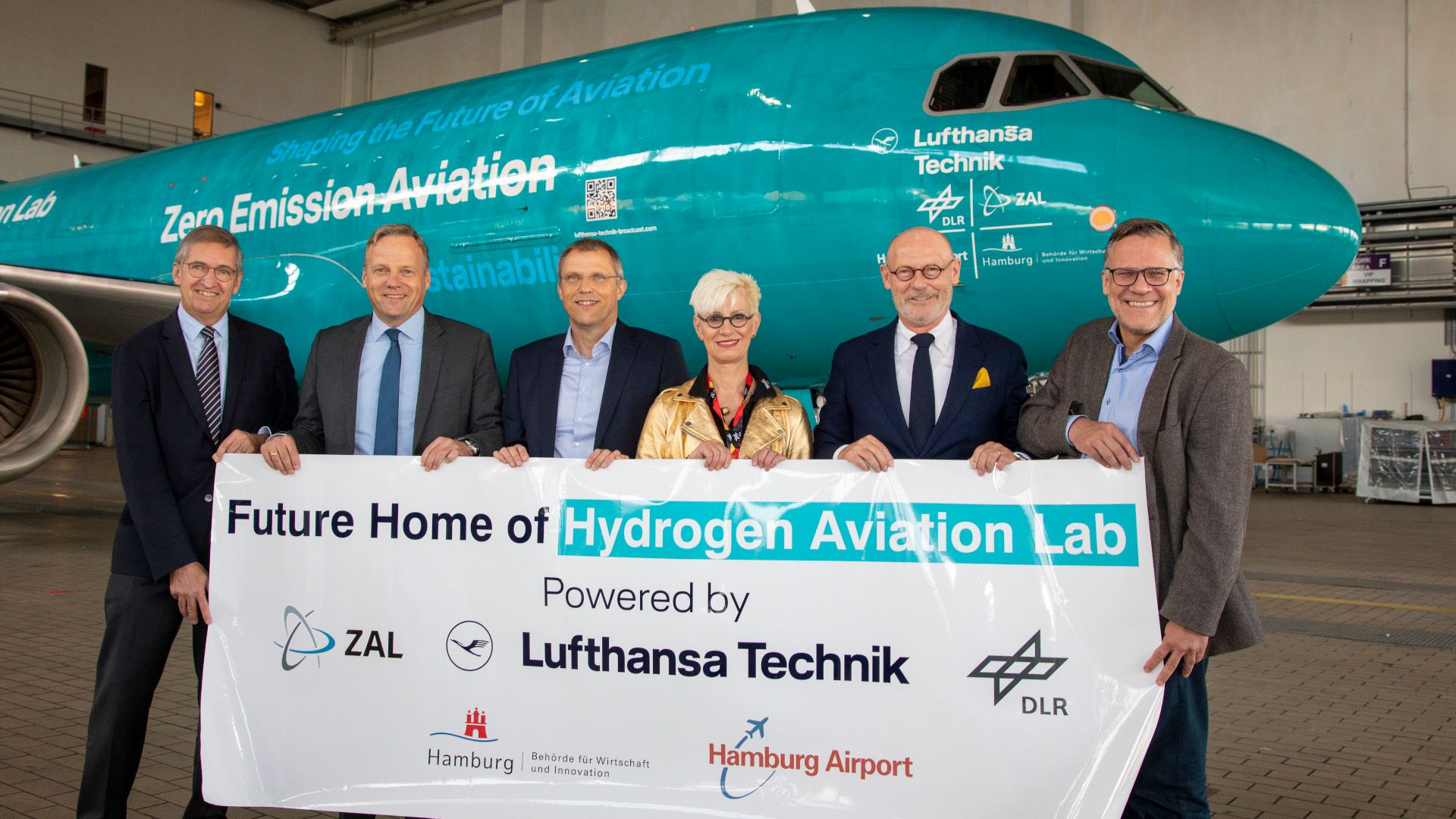Lufthansa Technik Hydrogen Aviation Lab Airbus A320.