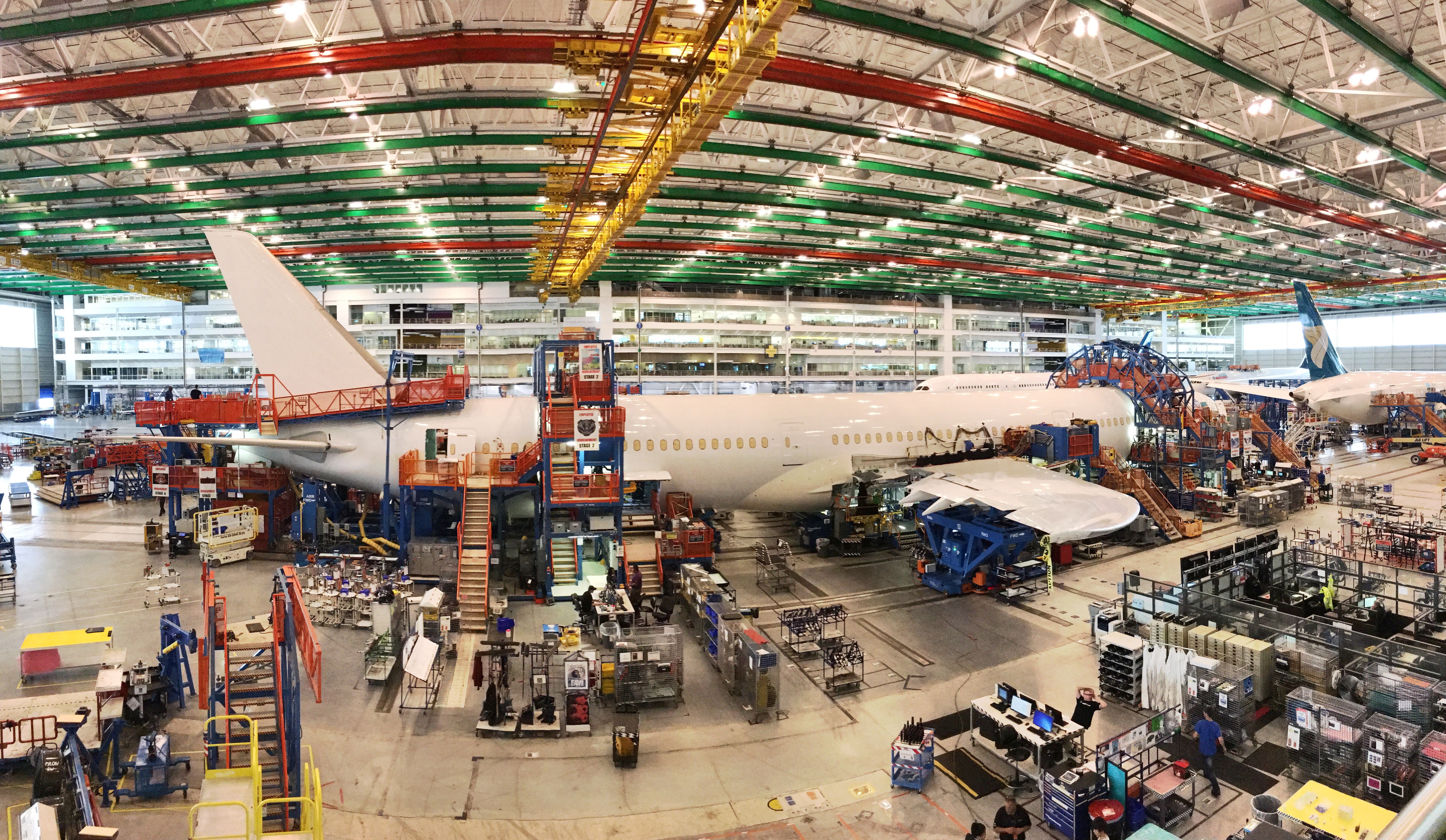 Boeing 787-10 assembly