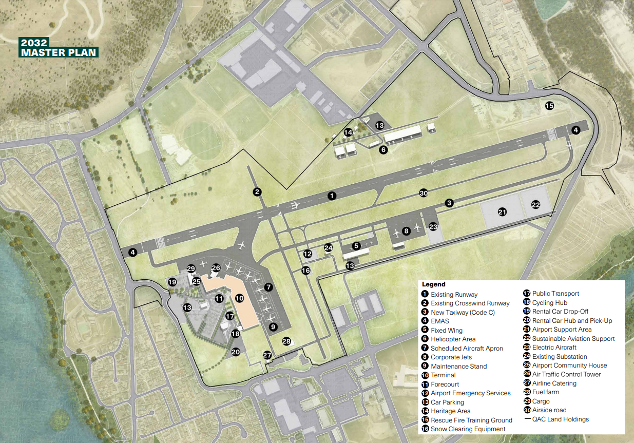 queenstown airport master plan