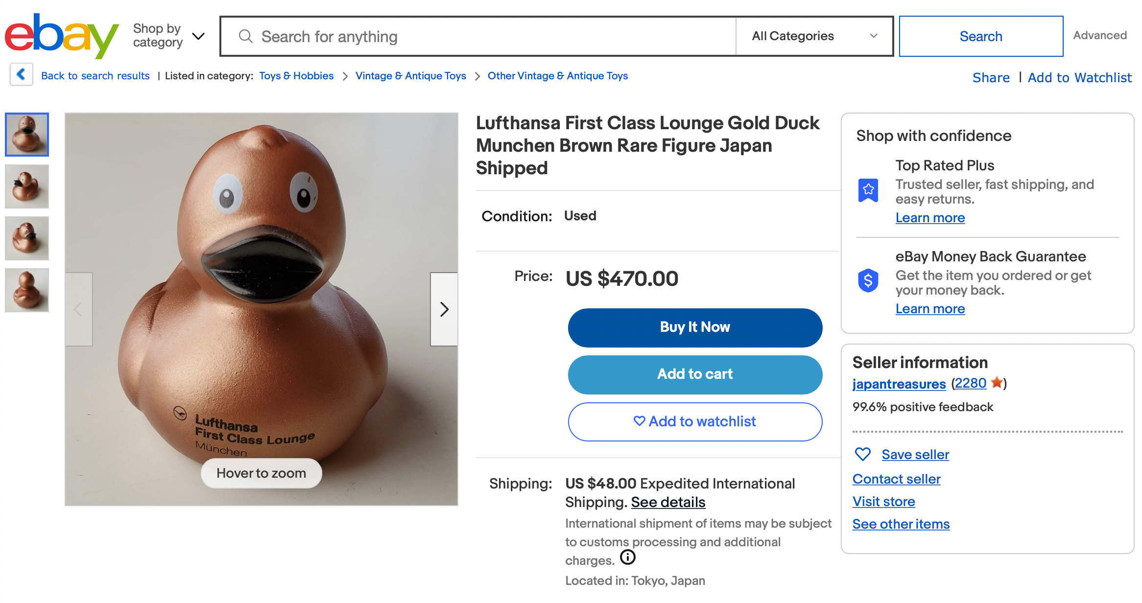 eBay duck