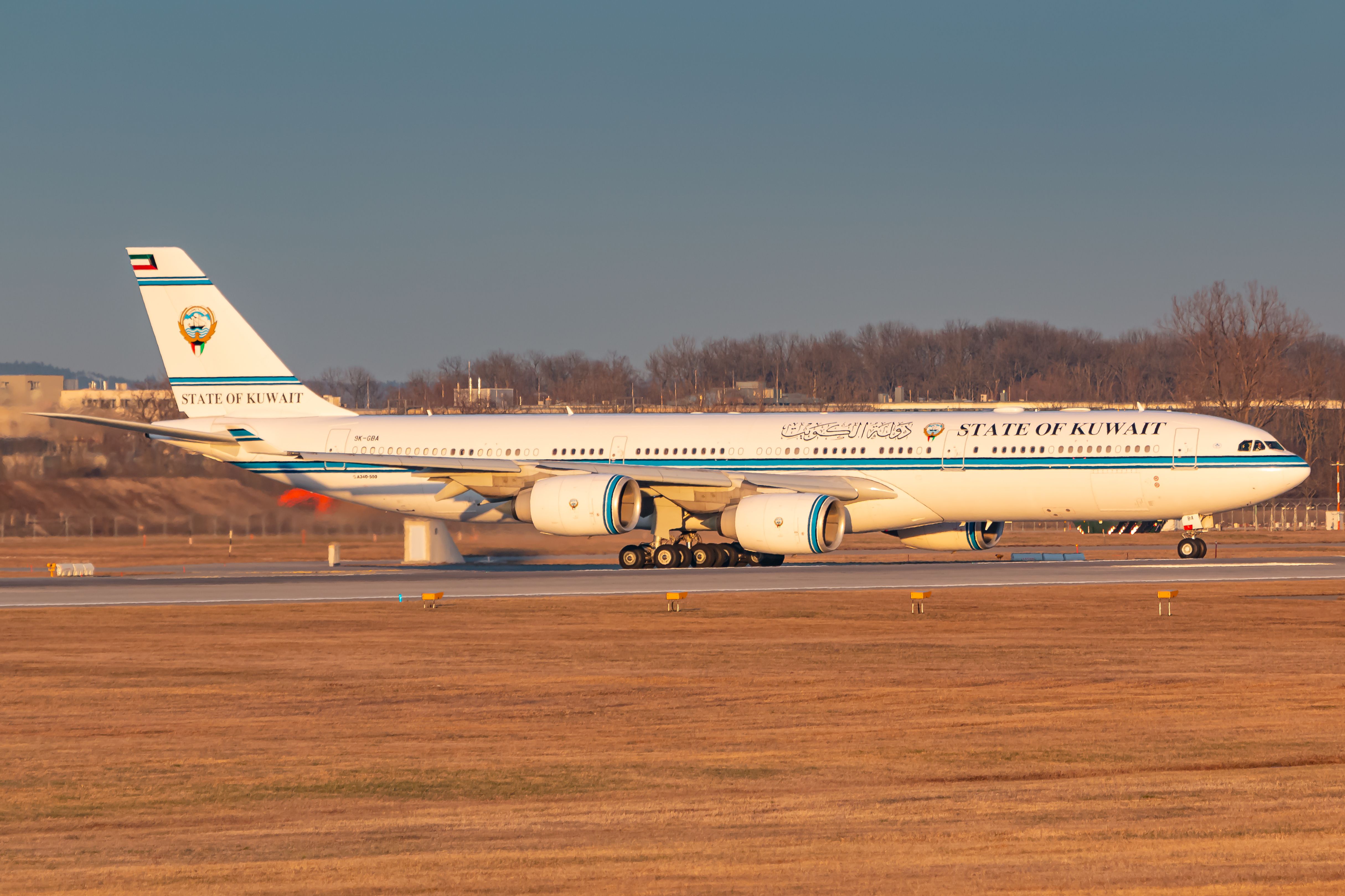 Kuwait Government Airbus A340-500