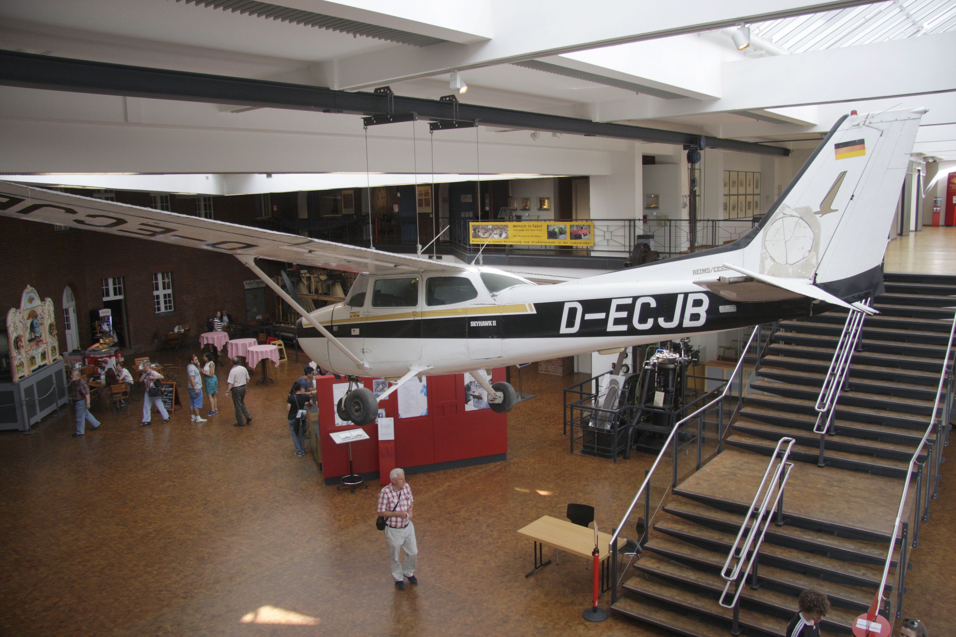 Mathias Rust Cessna 172 In Museum