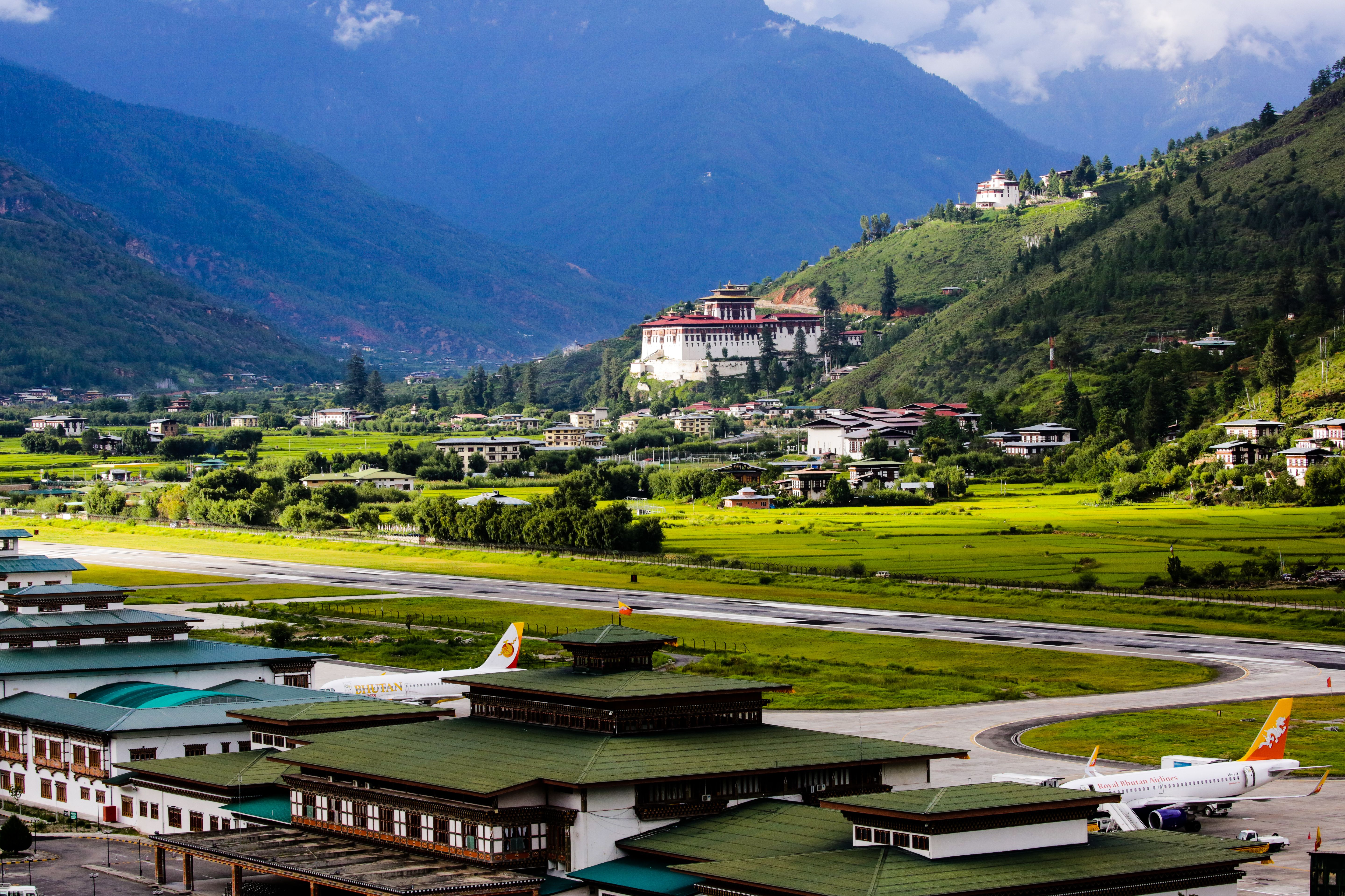 Paro Airport Bhutan