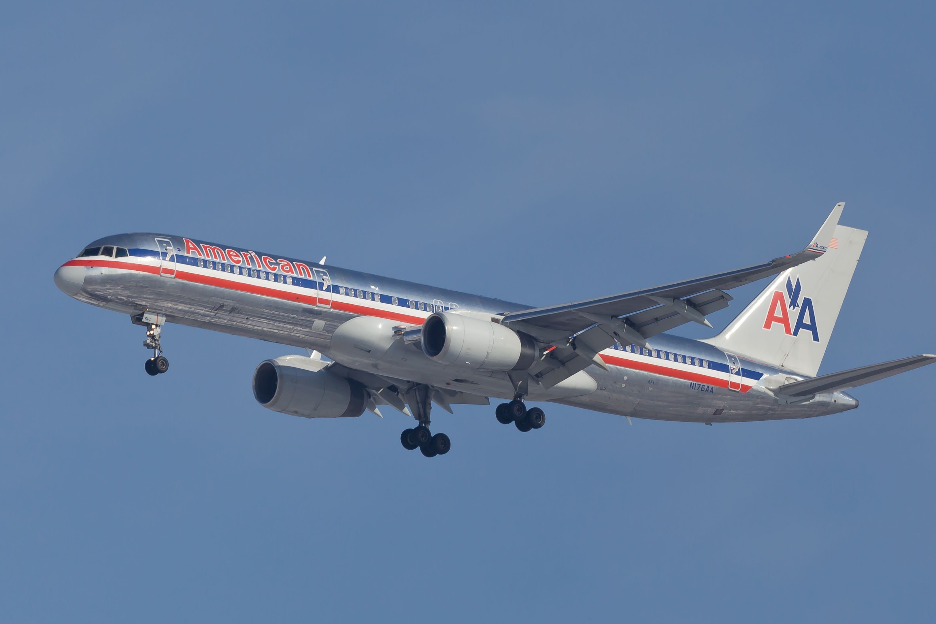 American Airlines Boeing 757 Old Livery