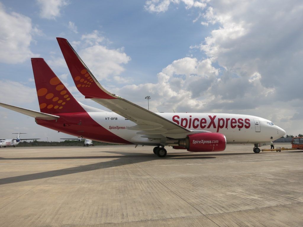 SpiceXpress Boeing 737 freighter