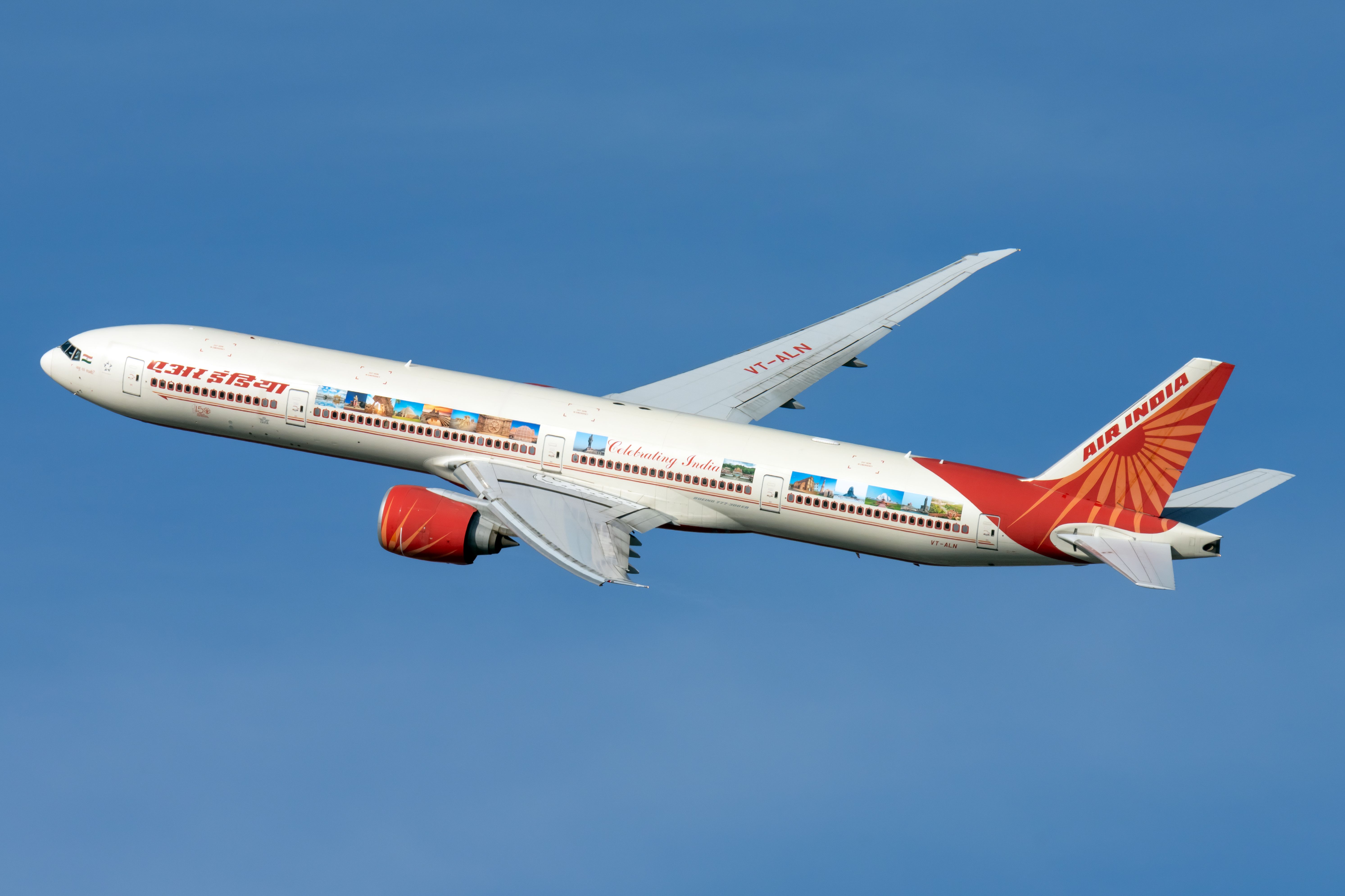 VT-ALN Air India (Celebrating India Livery) Boeing 777-337(ER) (1)