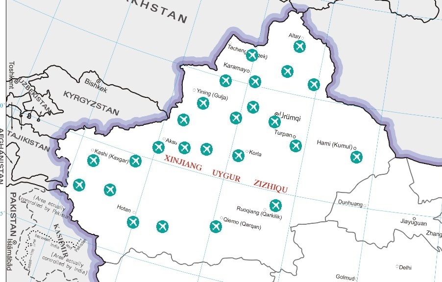 Xinjiang airports