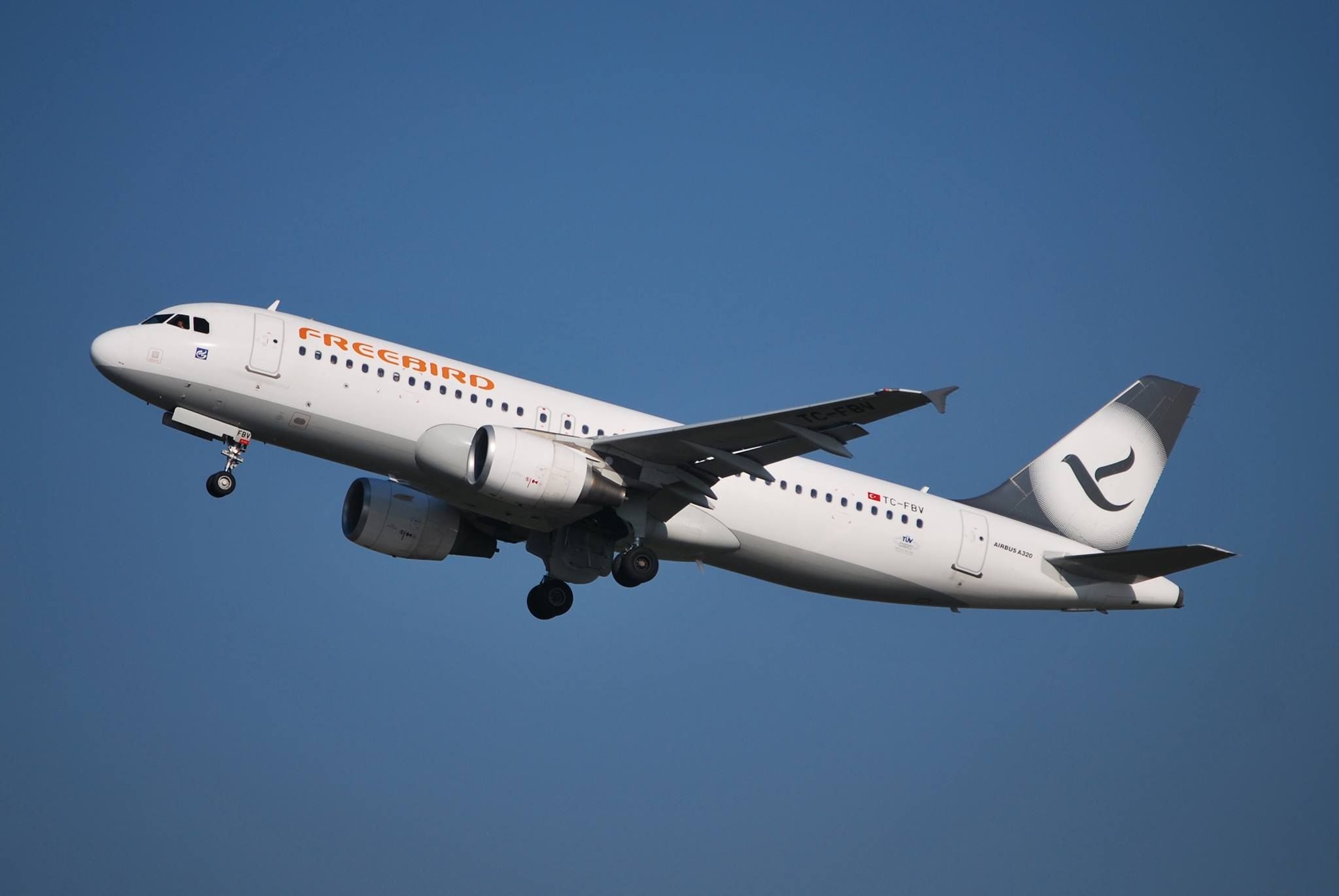 Freebird Airlines Airbus A320.