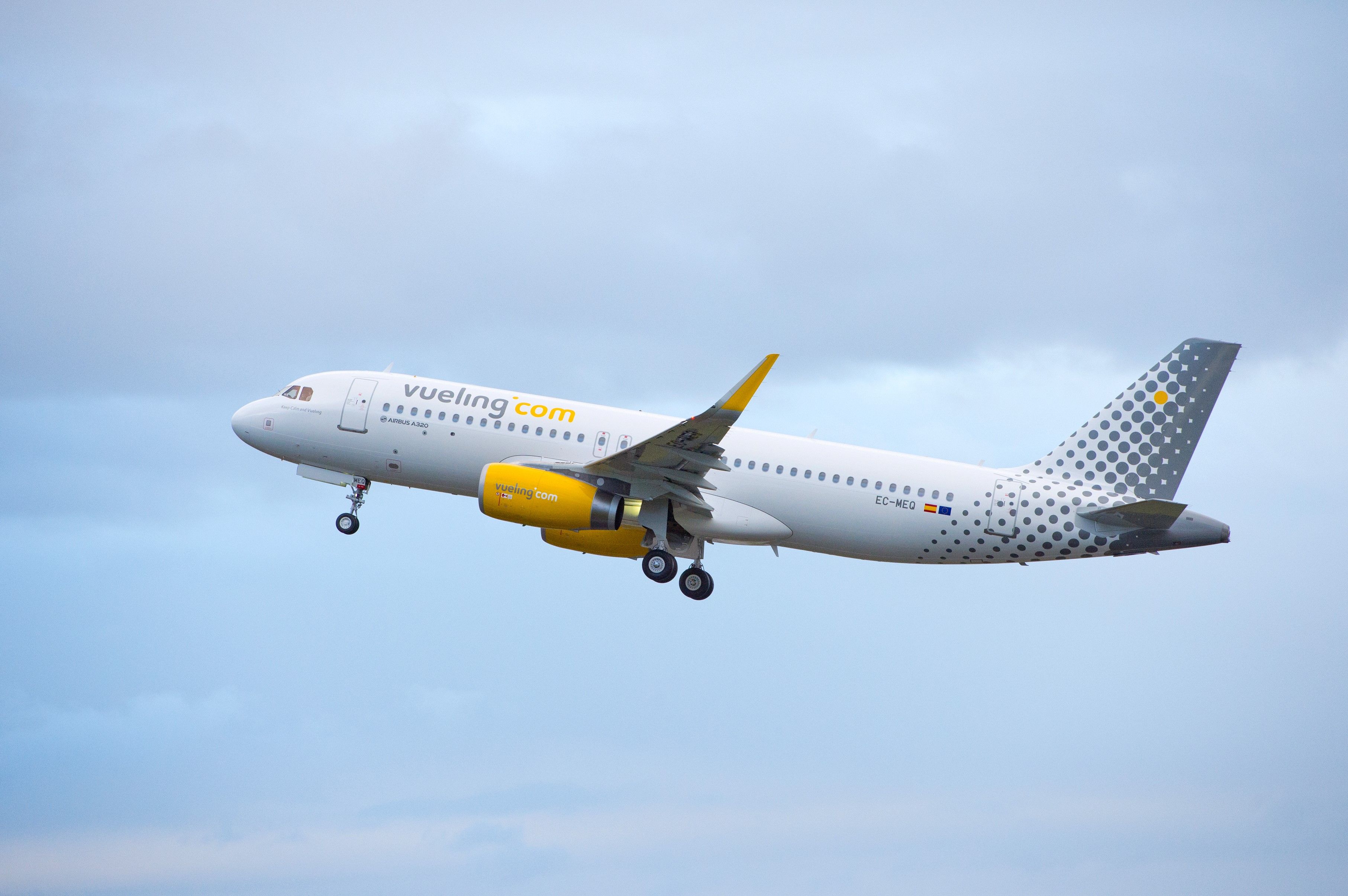Vueling Airbus A320 Taking Off