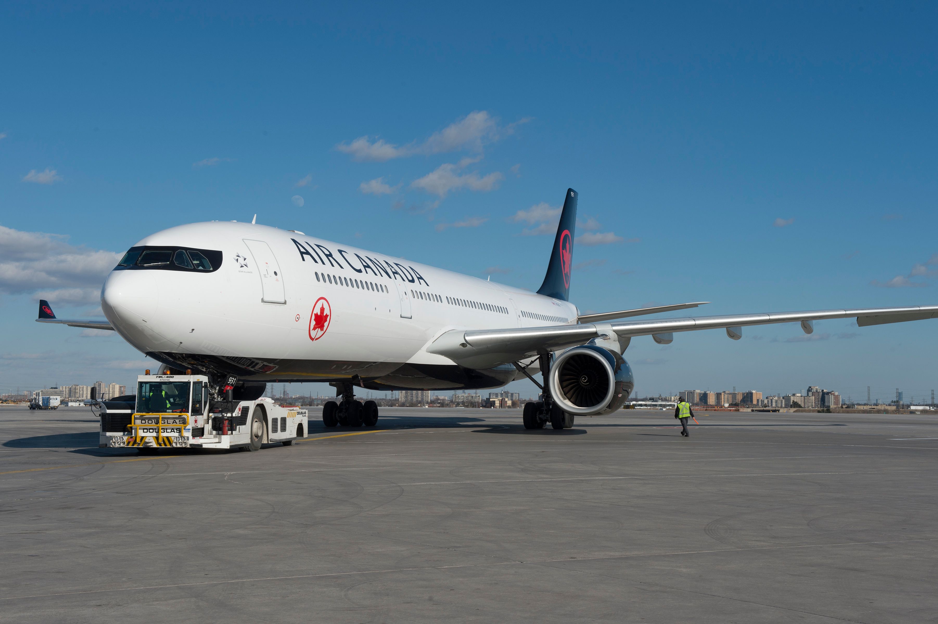 Air Canada A330-300 on tarmac