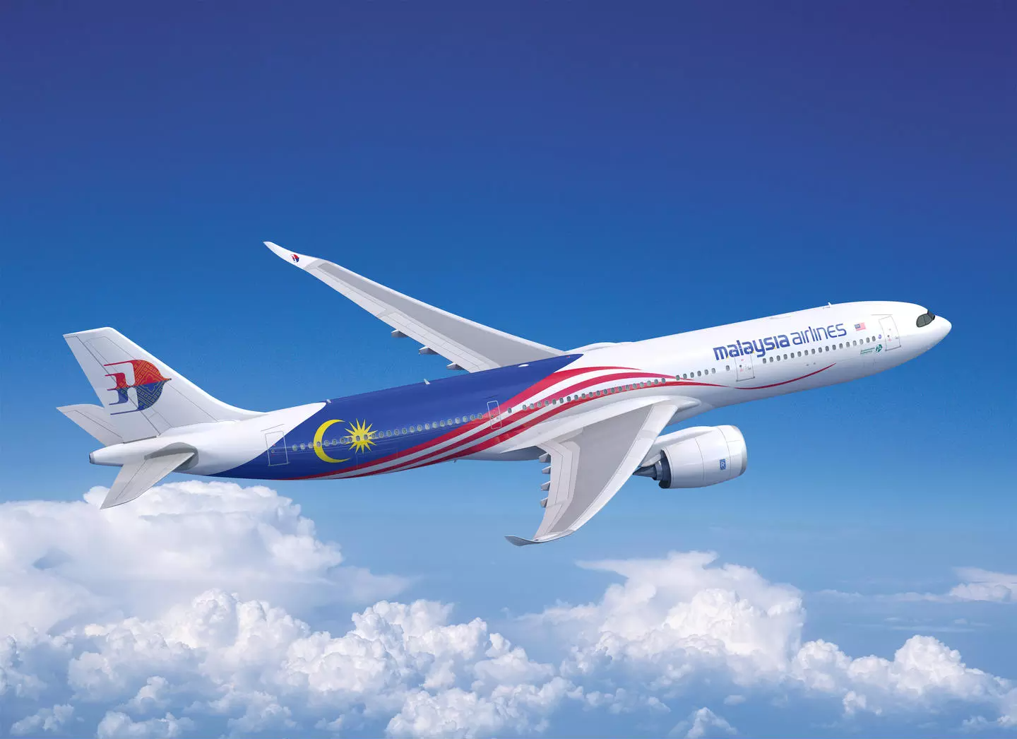 Malaysia Airlines Airbus A330neo Rendering